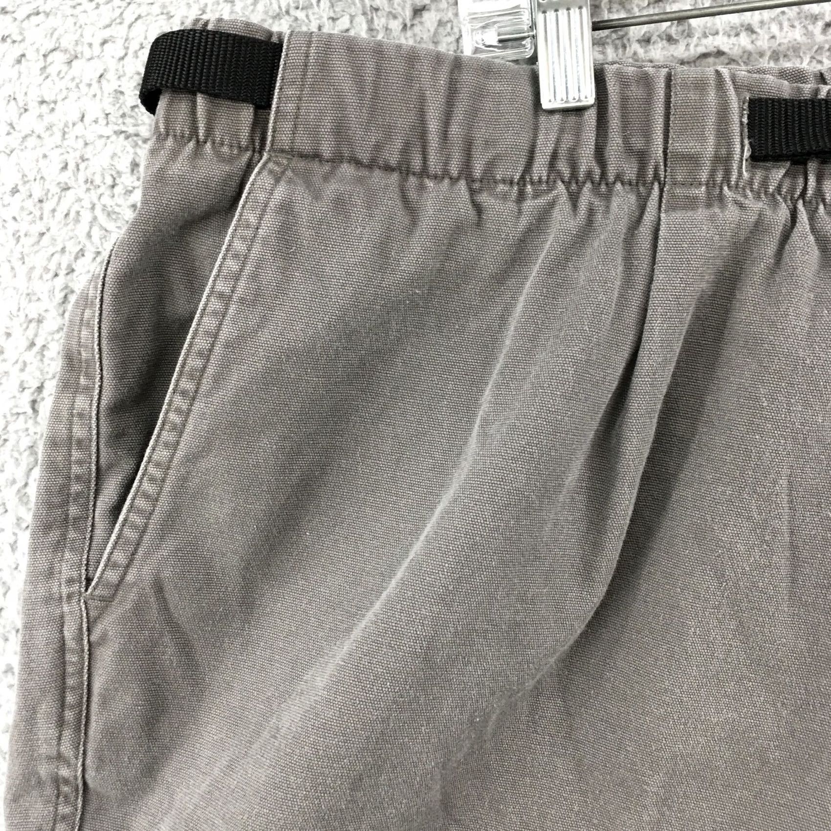 Vintage Woolrich Loden Hiking Short Mens 2XL Gray Mid Rise Zip Fly Belted Cotton 3038 Size US 39 - 4 Thumbnail