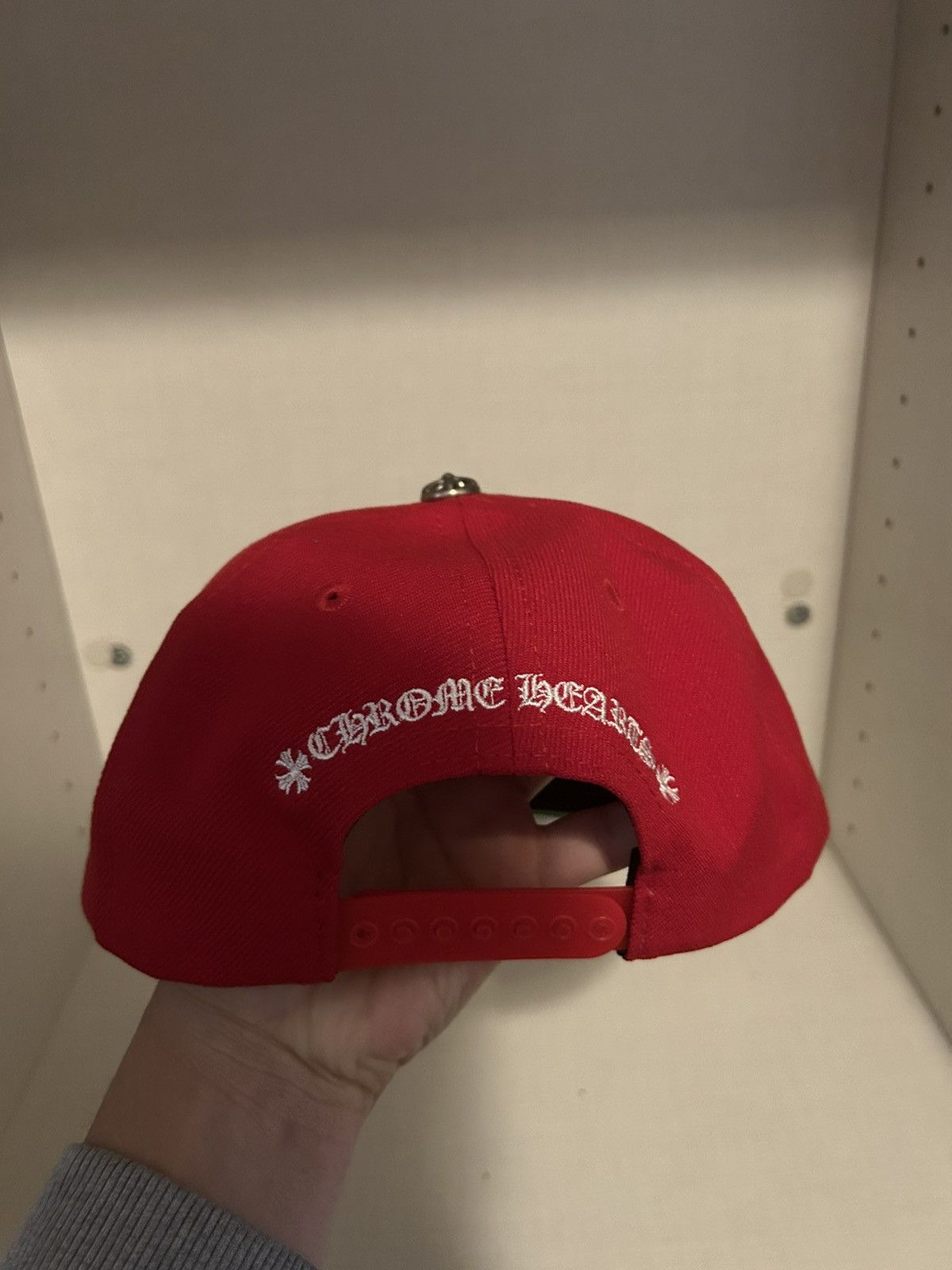 Chrome Hearts Chrome Hearts Red Baseball Hat🔥🌹 Size ONE SIZE - 2 Thumbnail