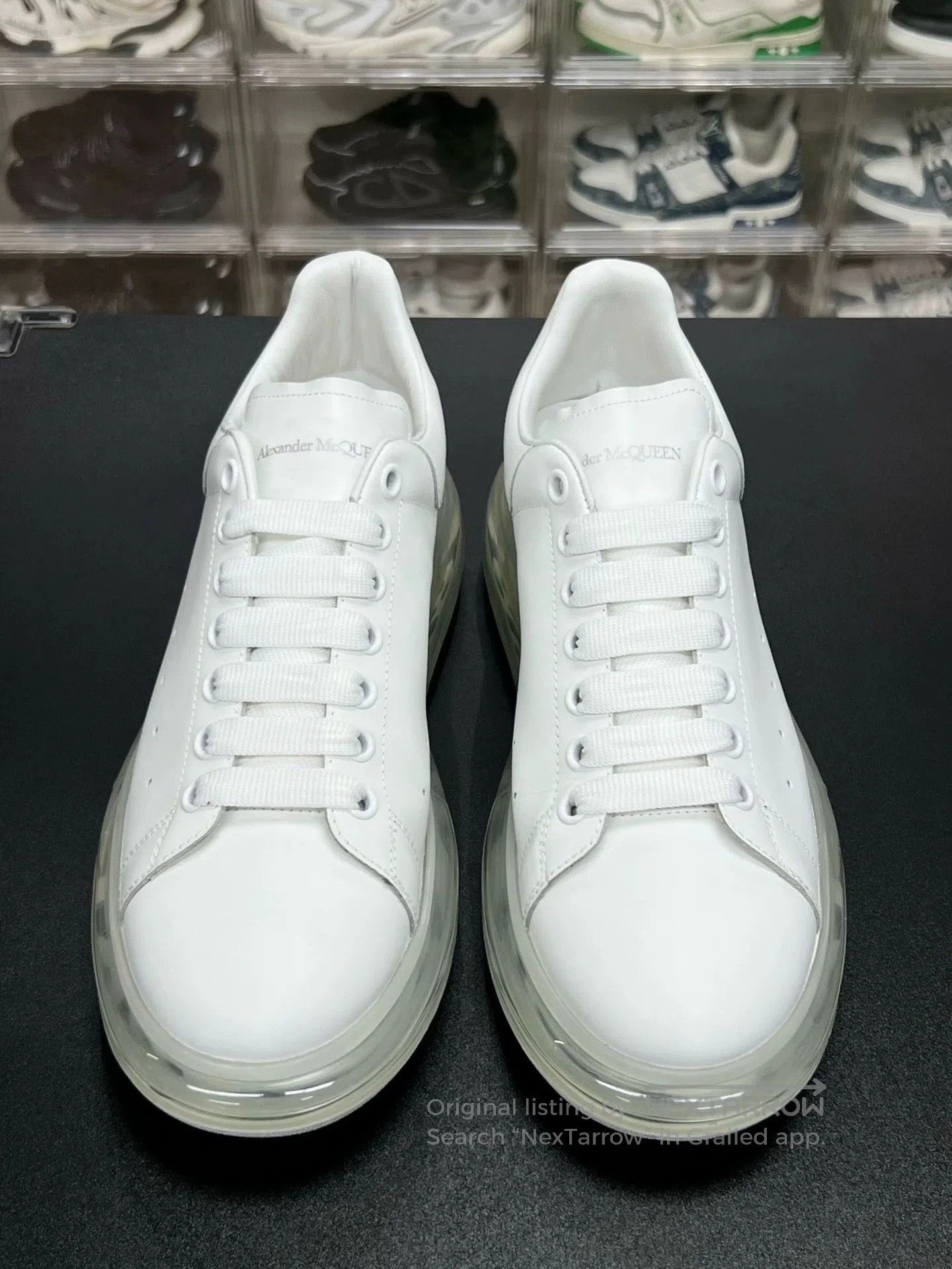 Alexander McQueen MCQ White Sole Air Cushion Sneakers Size 44. Size US 10.5 / EU 43-44 - 2 Thumbnail