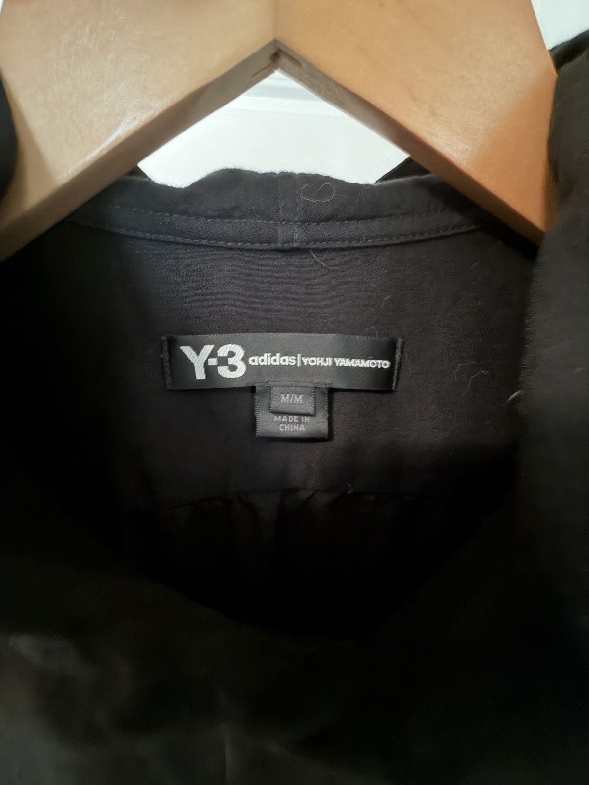 Yohji Yamamoto Y-3 Yohji Yamamoto Adidas Hooded Parka Coat Black Size M Size US M / EU 48-50 / 2 - 3 Thumbnail