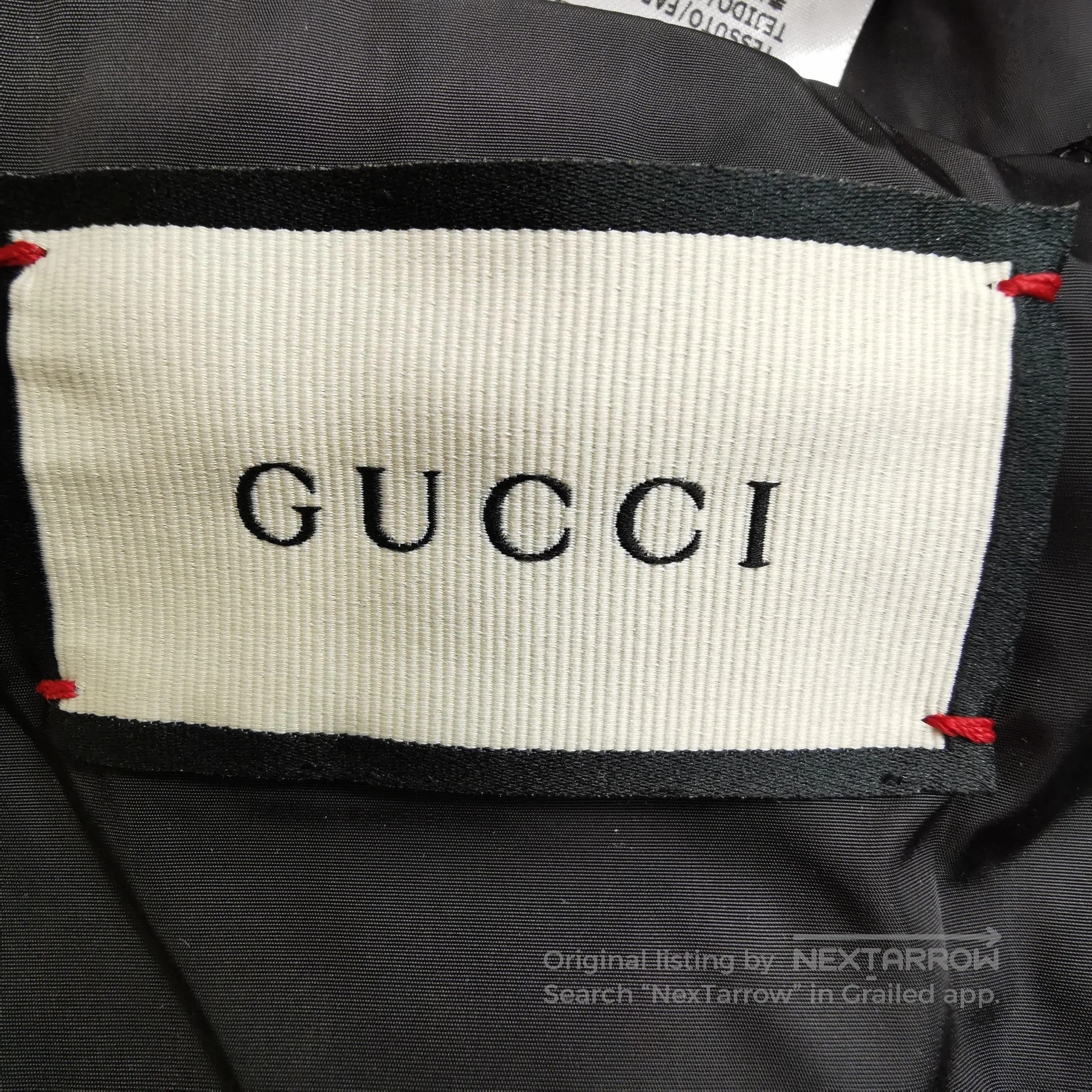 Gucci Gucci Letter Logo Hooded Jacket Size M. Size US M / EU 48-50 / 2 - 2 Thumbnail