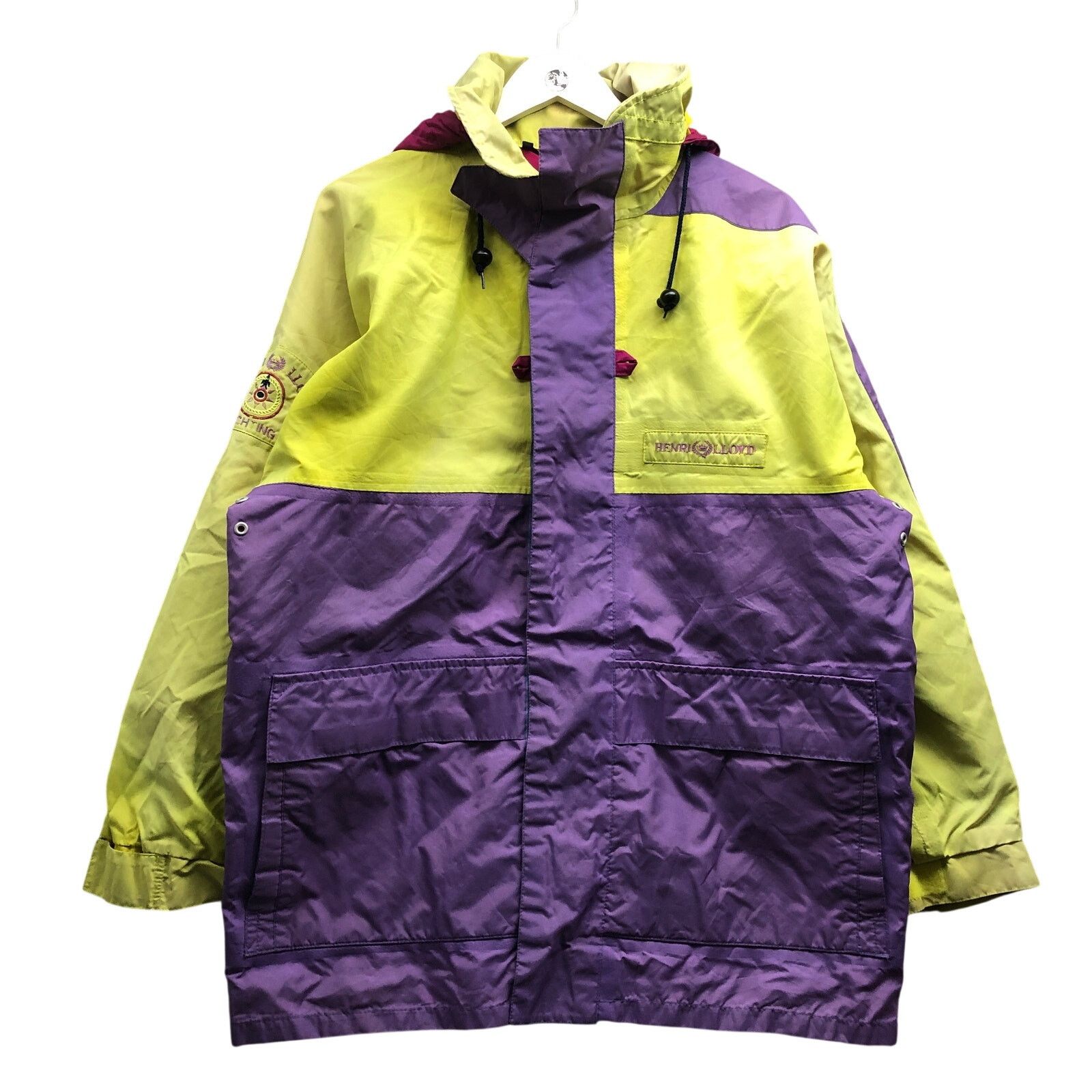 Henri Lloyd VTG Henri Lloyd Yachting Sailing Parka Jacket Hood Medium Size US M / EU 48-50 / 2 - 1 Thumbnail