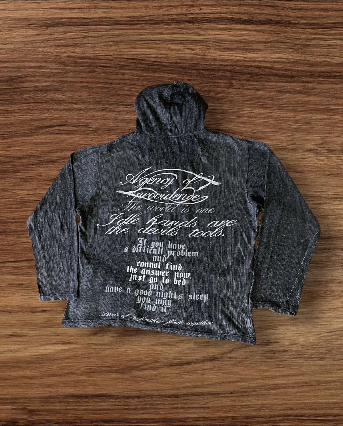 Beauty Beast × If Six Was Nine × Vintage Japanese Brand Euphuistic Poem Hoodie Size US L / EU 52-54 / 3 - 2 Thumbnail