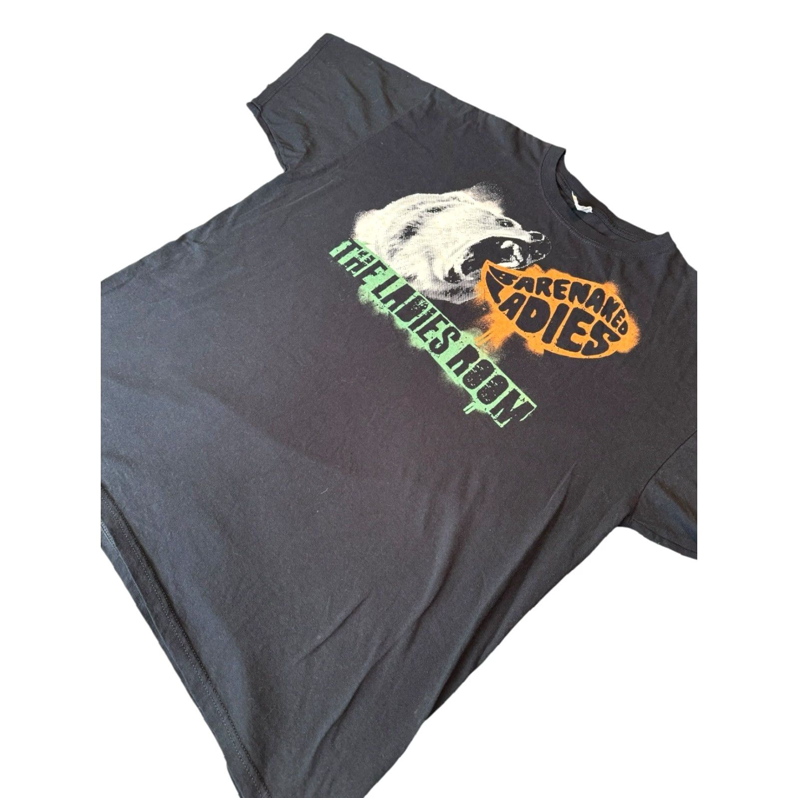 Anvil Barenaked Ladies Band The Ladies Room Album Unisex T-Shirt 2XL Black Cotton Short Sleeve Crew Neck Graphic Print Size US XXL / EU 58 / 5 - 3 Thumbnail