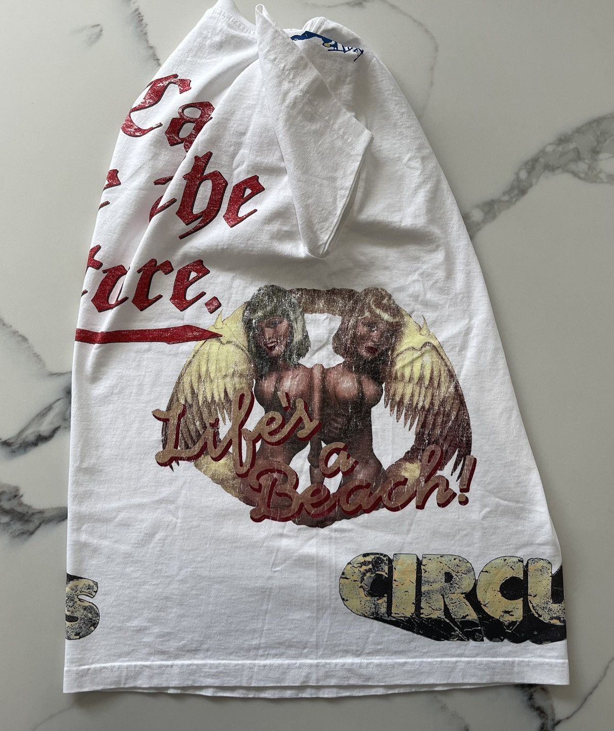 Travis Scott Travis Scott Utopia Tour Shirt “I Can See The Future” Sz XL Size US XL / EU 56 / 4 - 4 Thumbnail