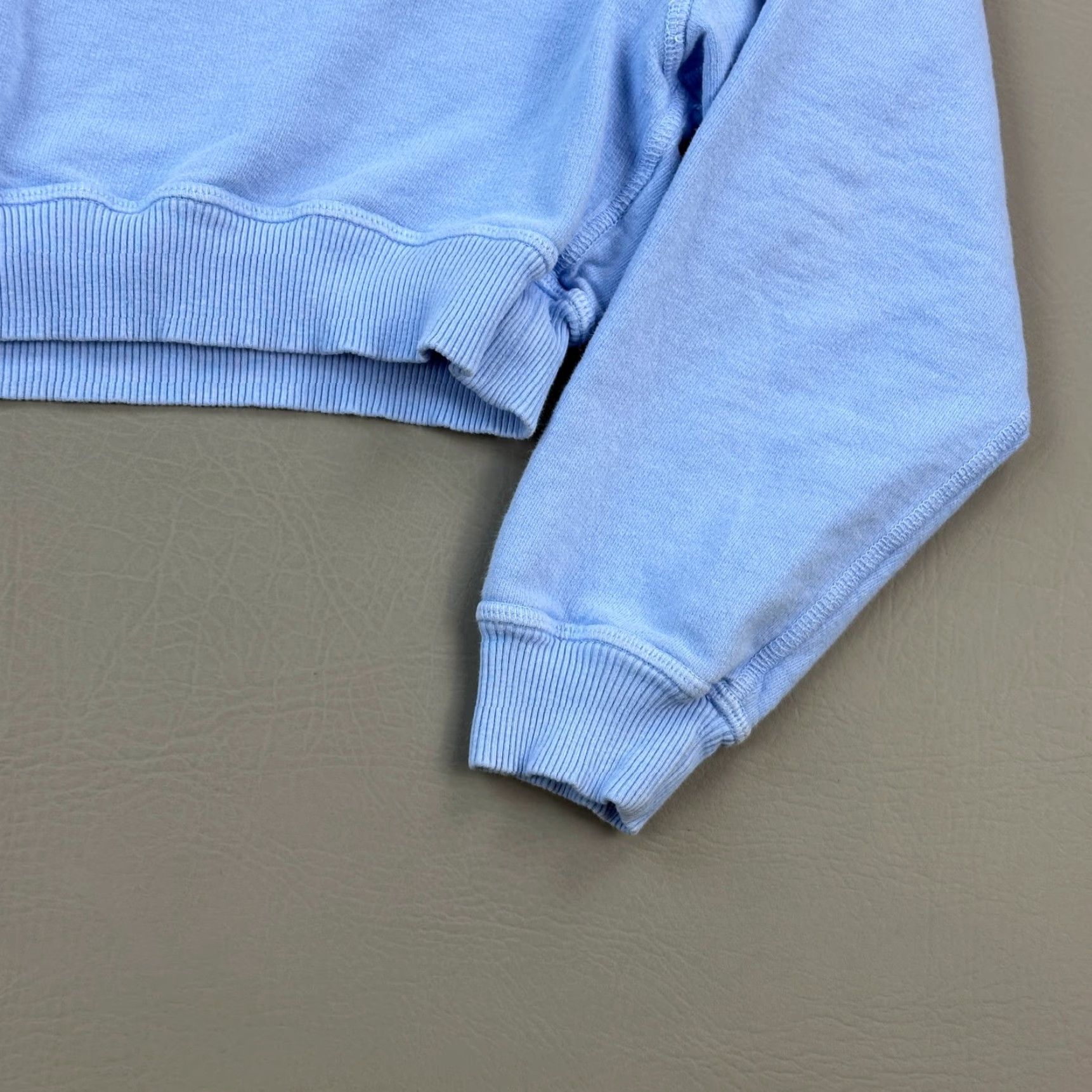 Vintage Barstool Sports Hoodie Women’s Small Blue Call Her Daddy Crop Graphic USA Made Size M / US 6-8 / IT 42-44 - 2 Thumbnail
