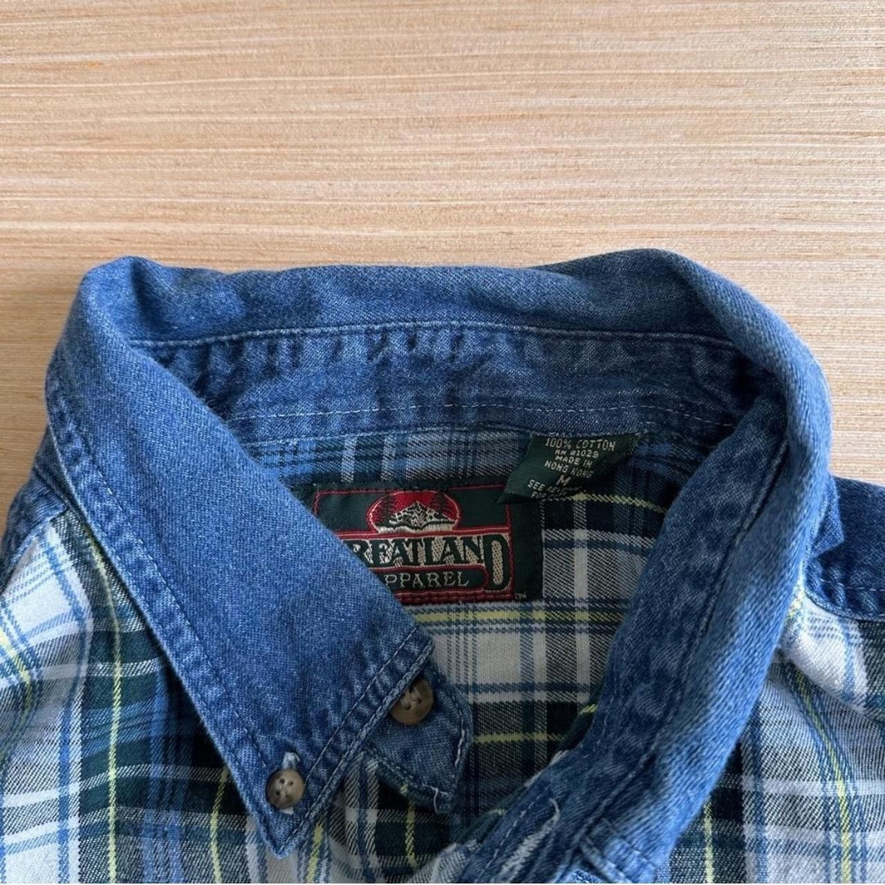 Greatland Apparel Vintage Greatland Apparel Plaid Button Up Size US M / EU 48-50 / 2 - 3 Thumbnail