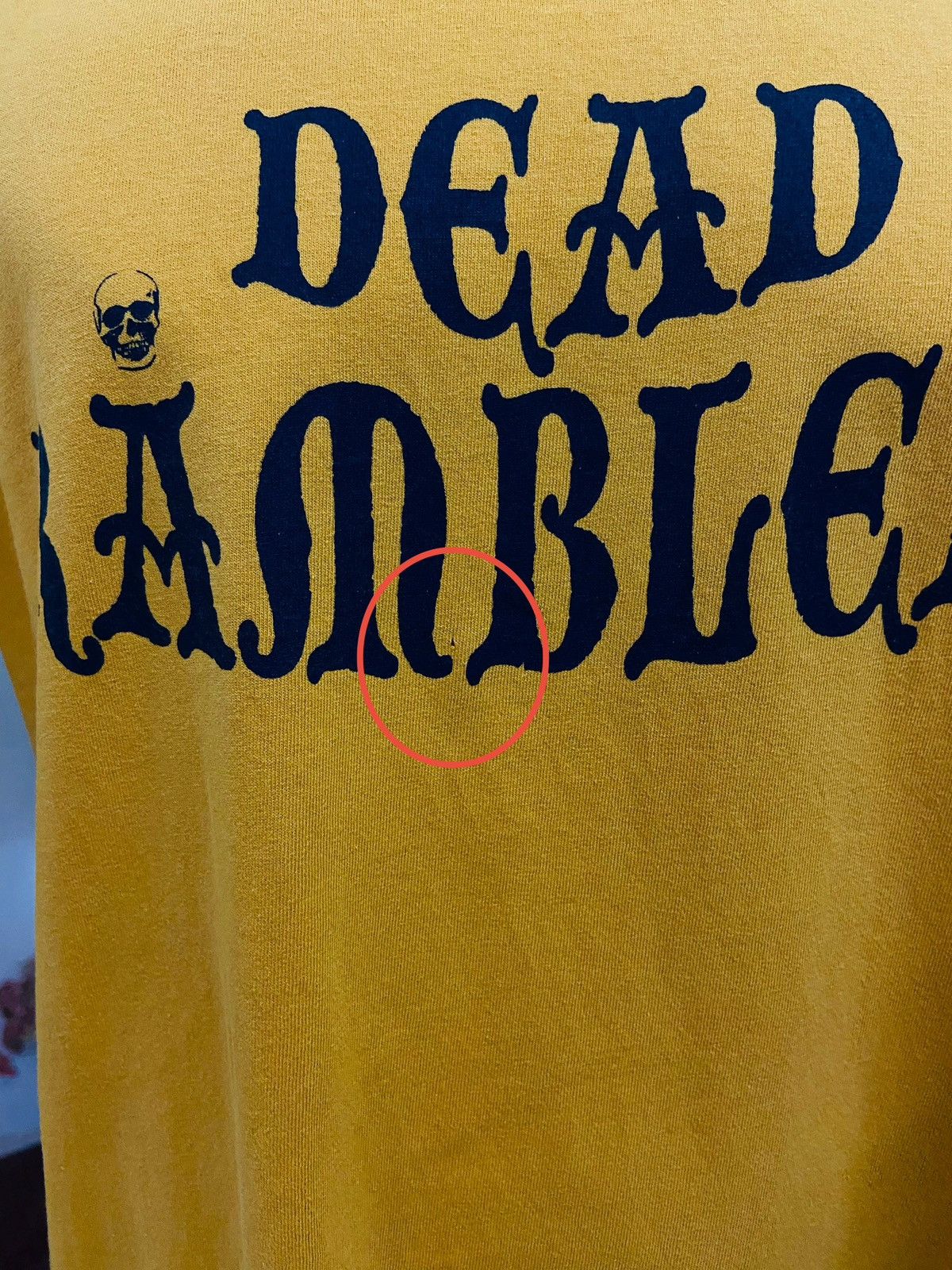 R.Newbold DEAD RAMBLERS R.NEWBOLD Tee Size US M / EU 48-50 / 2 - 11 Thumbnail