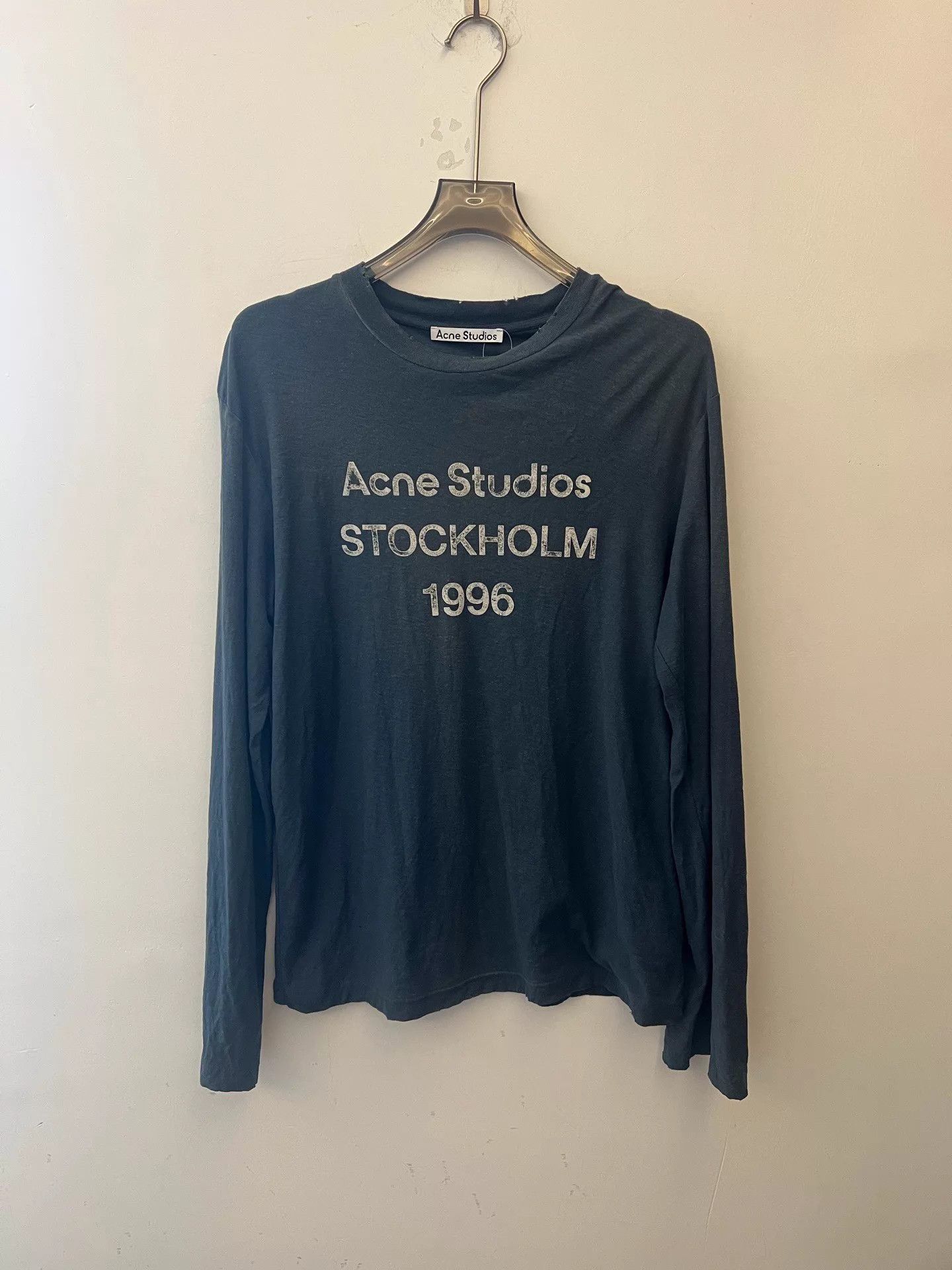 Acne Studios Acne studios blue long sleeve | Grailed
