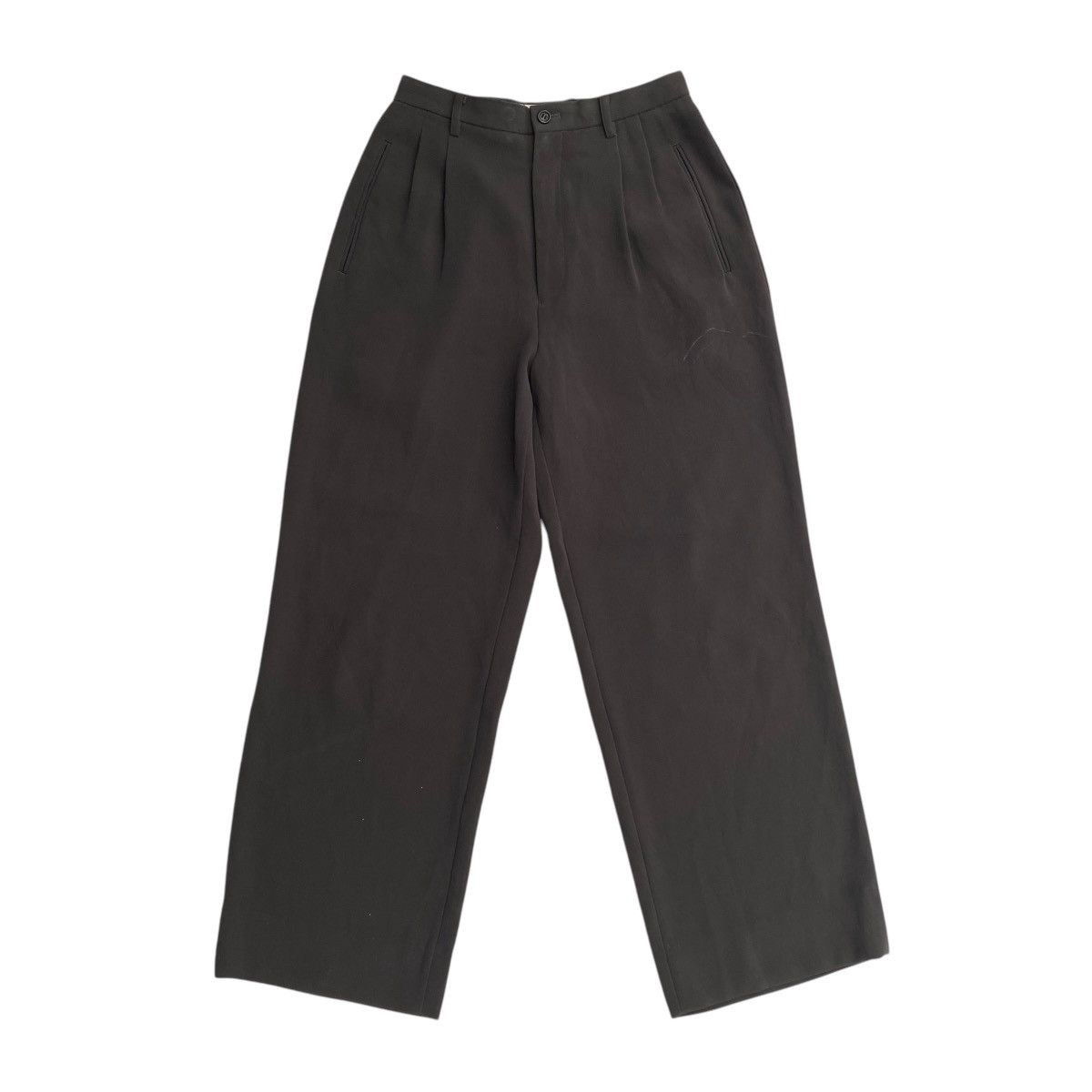 Issey Miyake × Japanese Brand × Vintage 💕Vtg 90s ISSEY MIYAKE Linen Baggy / Wide / Cropped Pants Size 26" / US 2 / IT 38 - 1 Thumbnail