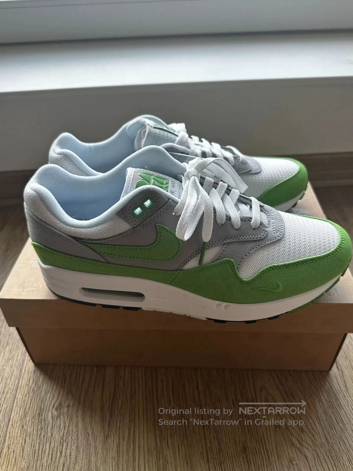Nike Nike Patta 20th Airmax White Green. Size US 10 / EU 43 - 6 Thumbnail