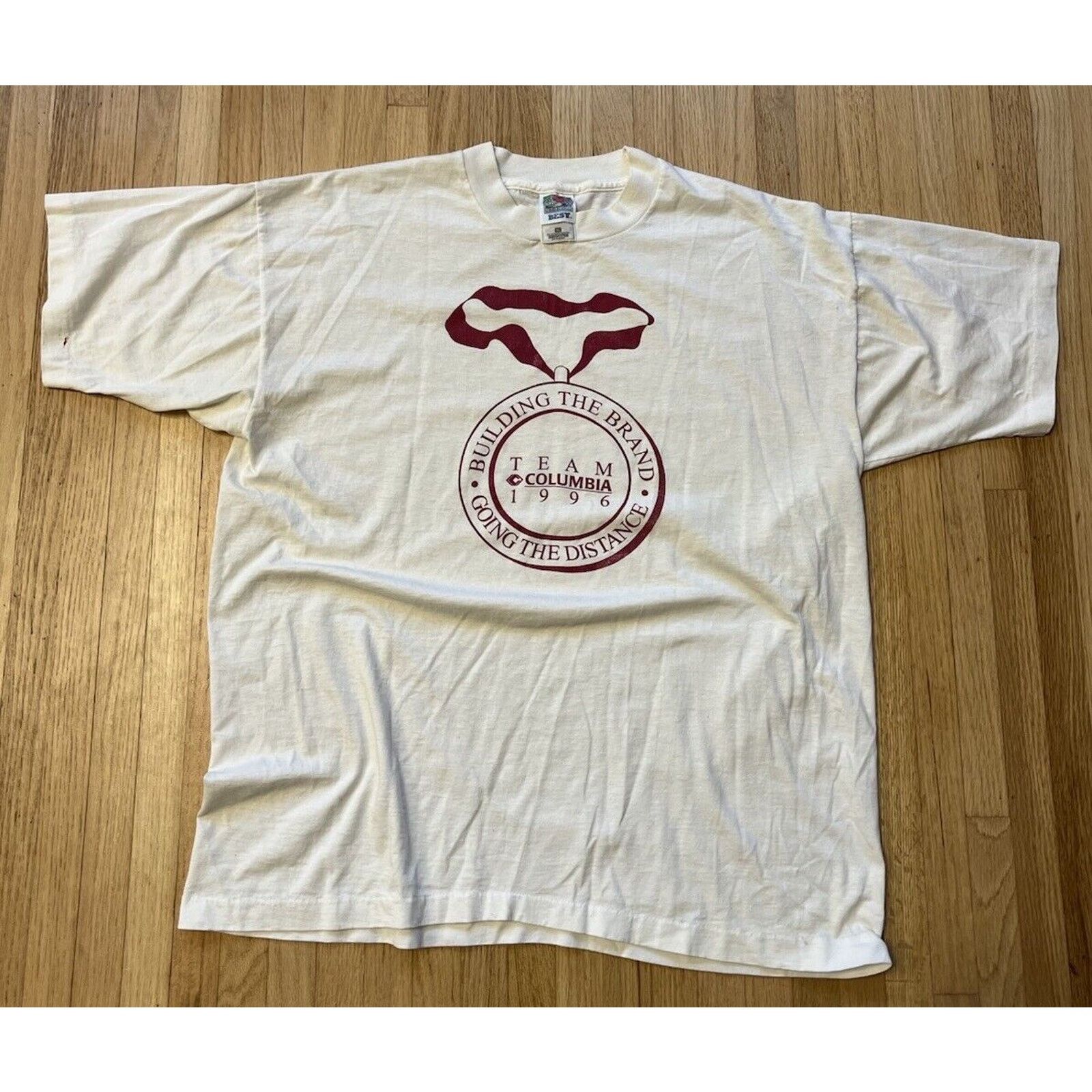 Fruit Of The Loom Vintage Fruit Of The Loom BEST Shirt Mens XL Single Stitch Size US XL / EU 56 / 4 - 1 Thumbnail