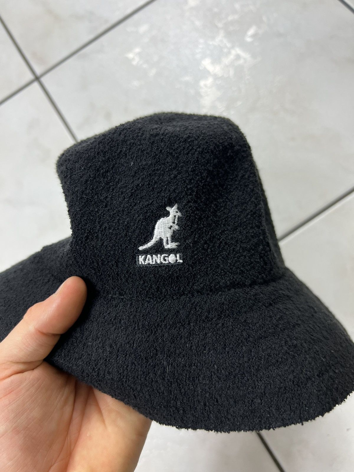 Kangol Kangol classic bermuda bucket hat logo cap hat suede fluffy Size 30 - 6 Thumbnail