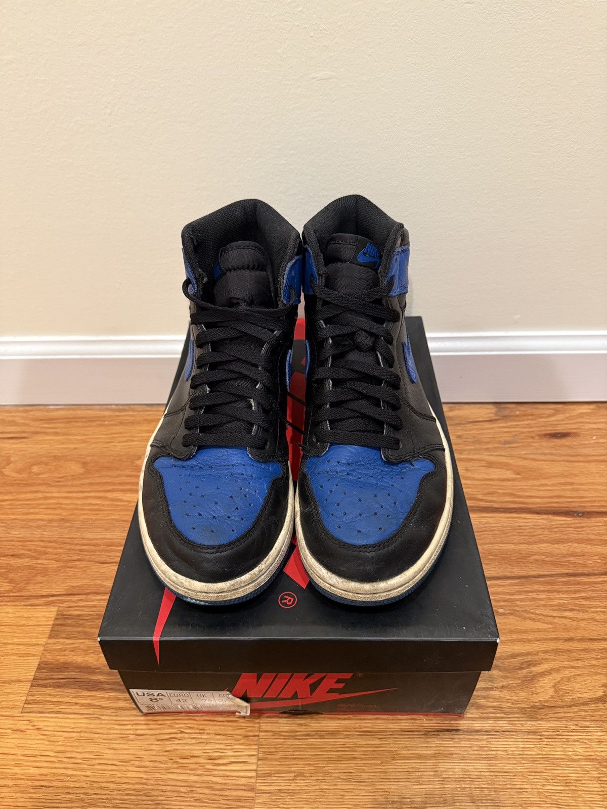Jordan Brand Jordan 1 Royal Size US 8.5 / EU 41-42 - 1 Thumbnail