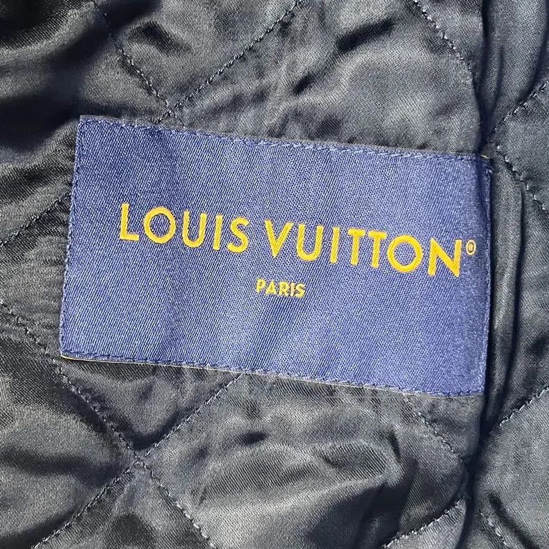 Black Louis Vuitton Casual Denim Jacket.