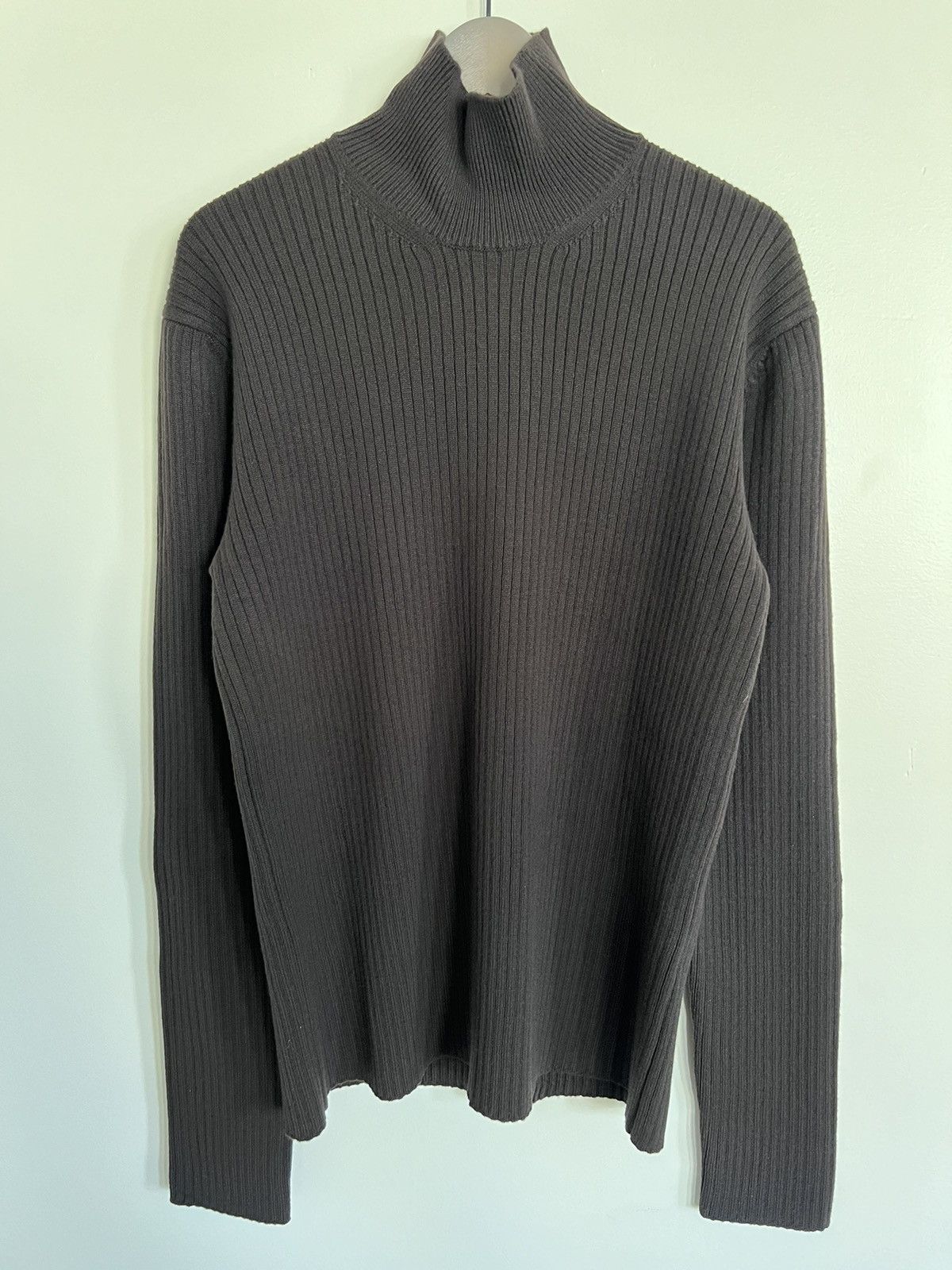 Bottega Veneta Wool-cashmere-blend high-neck ribbed sweater, slim L, Italy Size US L / EU 52-54 / 3 - 3 Thumbnail