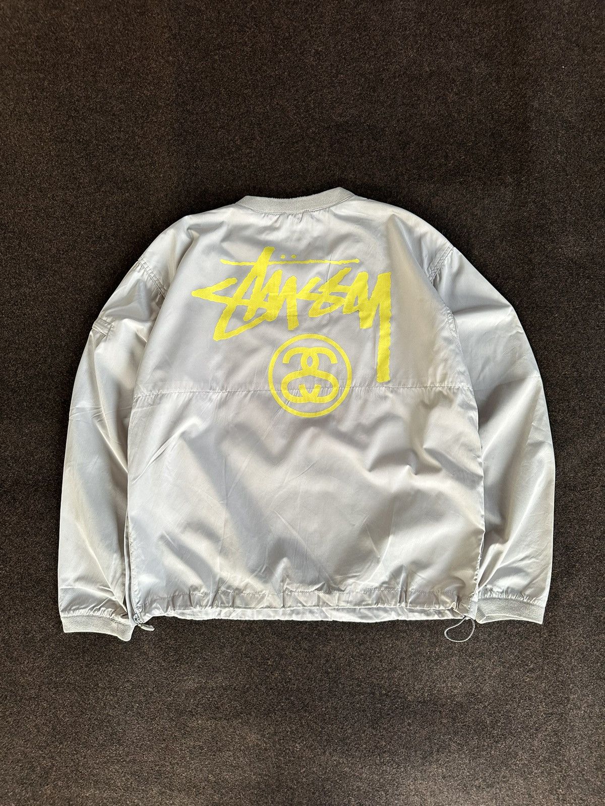 Stussy Stussy Nylon Sweatshirt Custom Glow In The Dark Logo Z75 Size US M / EU 48-50 / 2 - 1 Thumbnail