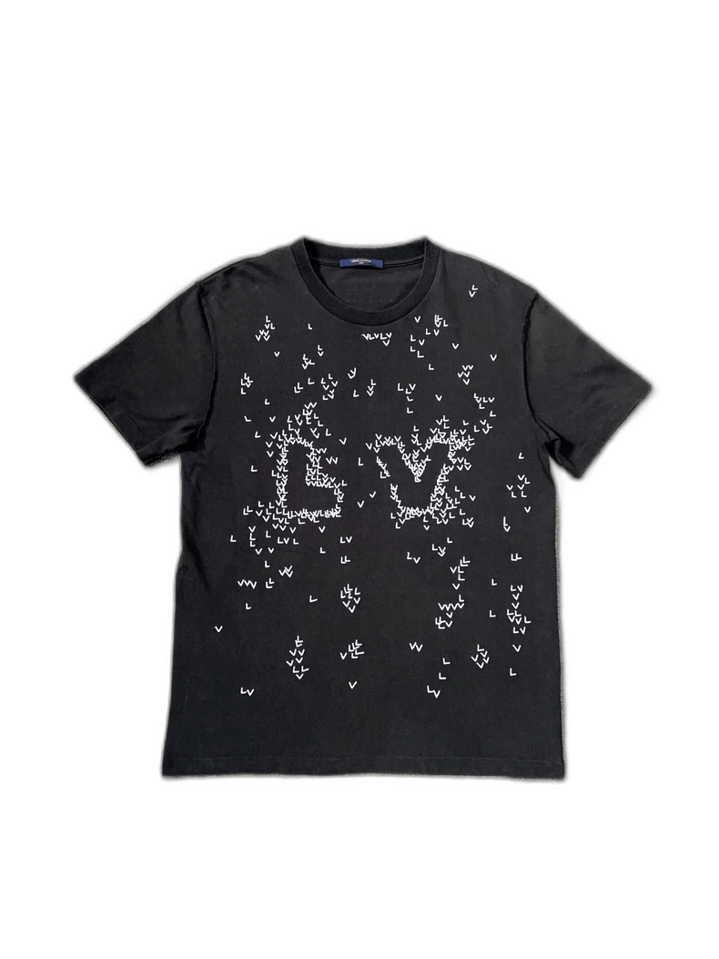 Louis Vuitton Louis Vuitton Black Small Plane Short Sleeve T-shirt Size US L / EU 52-54 / 3 - 1 Thumbnail