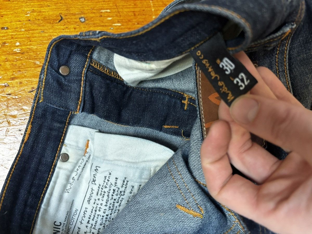 Nudie Jeans Nudie jeans gloom blue tube tom indigo skinny denim Size US 30 / EU 46 - 6 Thumbnail