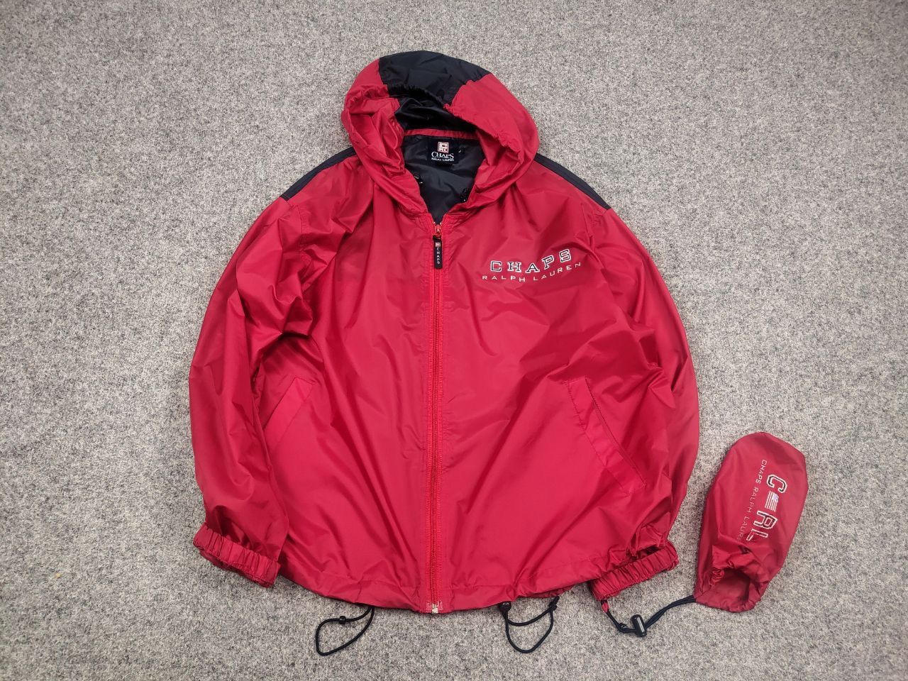Polo Ralph Lauren Vintage Ralph lauren Chaps Light Windbreaker Big logo jacket Size US M / EU 48-50 / 2 - 2 Thumbnail