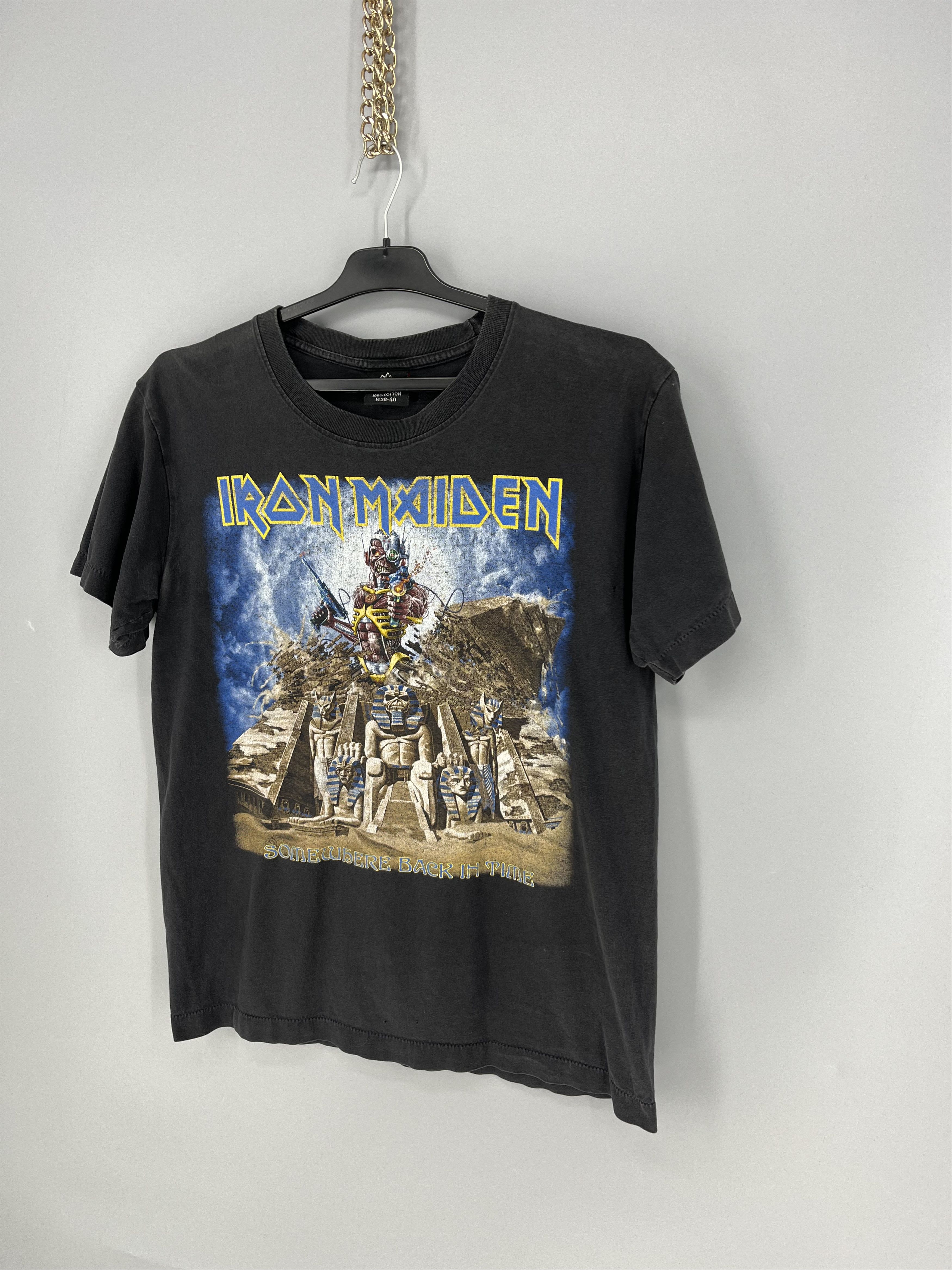 Iron Maiden Vintage Iron Maiden Double Sided Tee Vtg 90s Travis Size US M / EU 48-50 / 2 - 3 Thumbnail