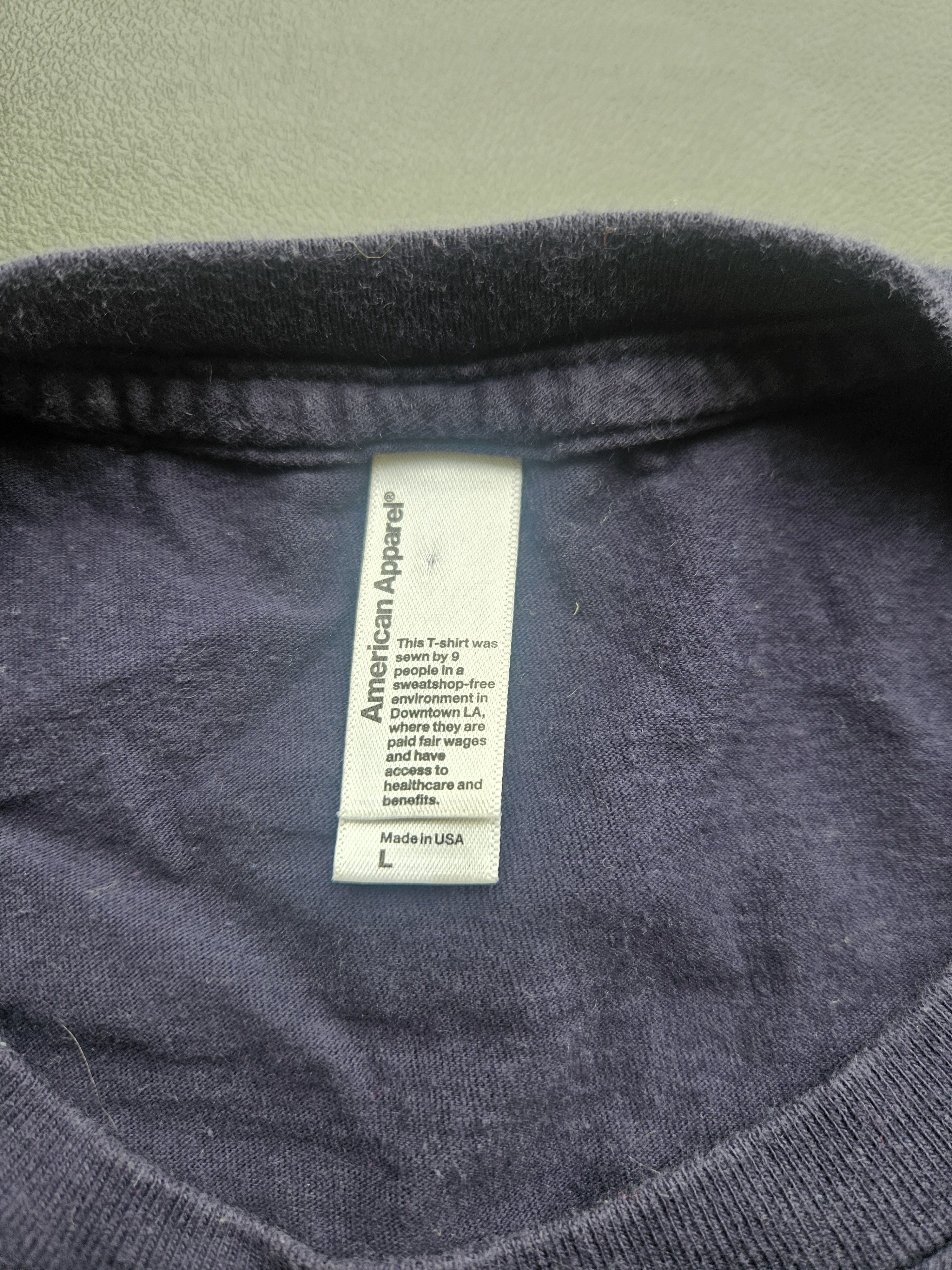 American Apparel Zona Zoo Crew UVA Wildcats American Apperal Y2K Tee Size US L / EU 52-54 / 3 - 5 Thumbnail