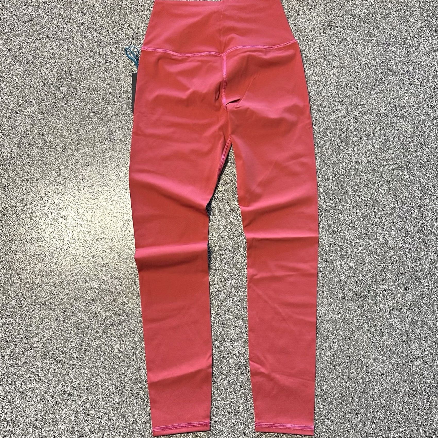 Vintage Stance Leggings Women's XS 26” Inseam 7/8 Happenings Ultra Soft Nylon Blend Red Size 26" / US 2 / IT 38 - 3 Thumbnail
