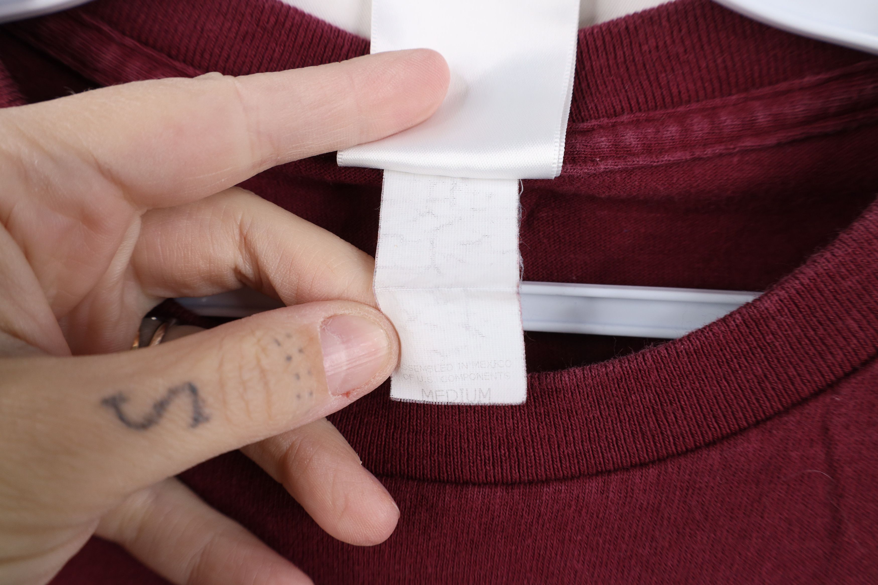 Vintage Vintage 90s Streetwear Block Long Sleeve T-Shirt Cotton Size US M / EU 48-50 / 2 - 5 Thumbnail