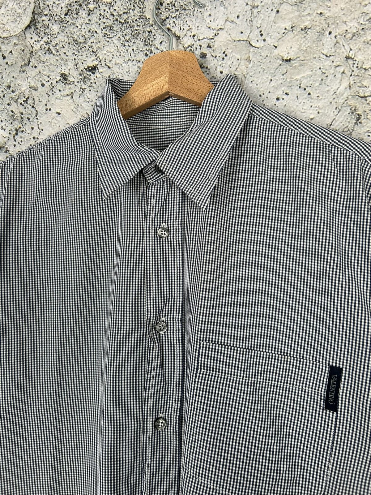 Valentino Vintage Valentino Jeans 90s Designer Shirt Avantgarde Size US XL / EU 56 / 4 - 3 Thumbnail
