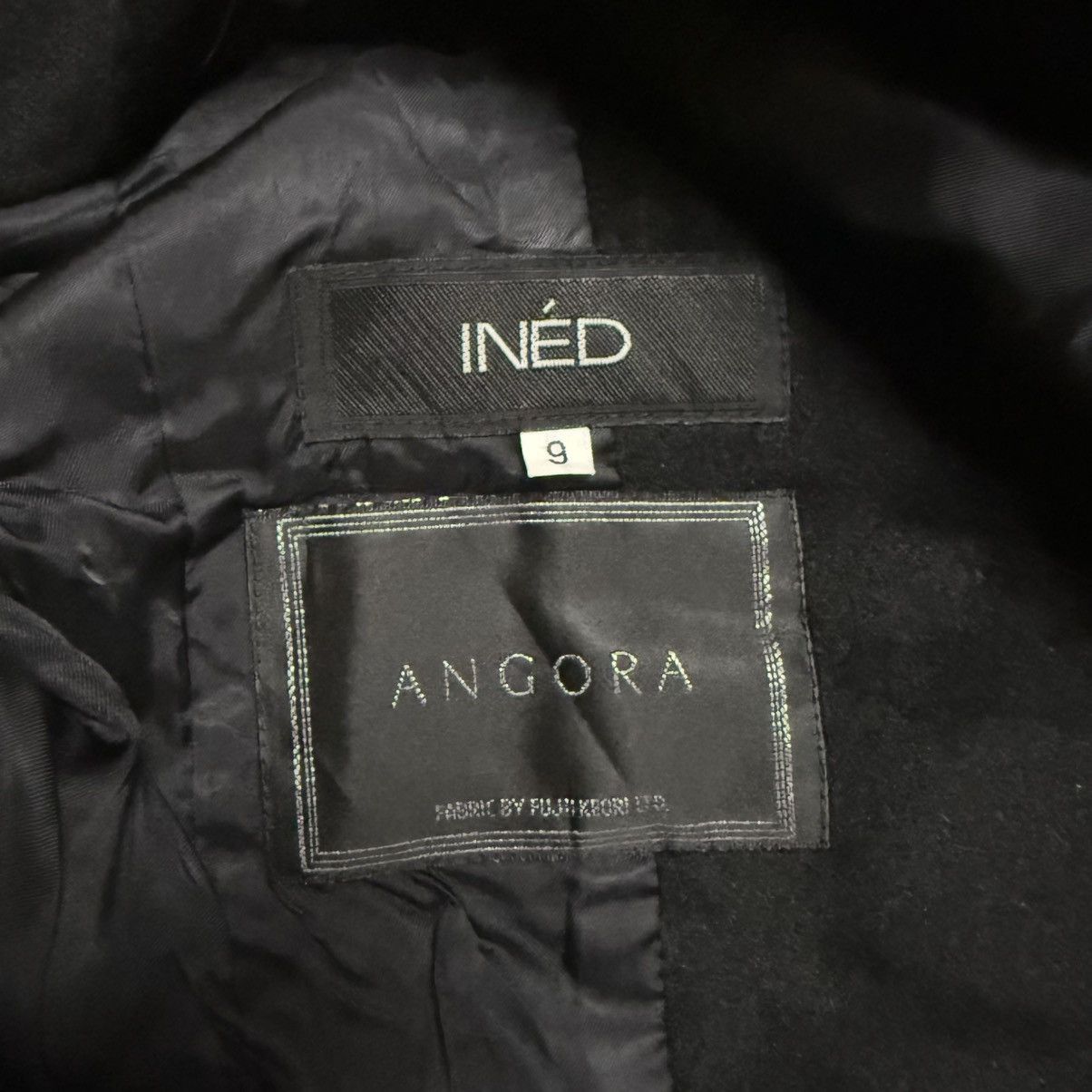 Yohji Yamamoto Ined Homme X Angora Black Jacket Size S / US 4 / IT 40 - 9 Thumbnail