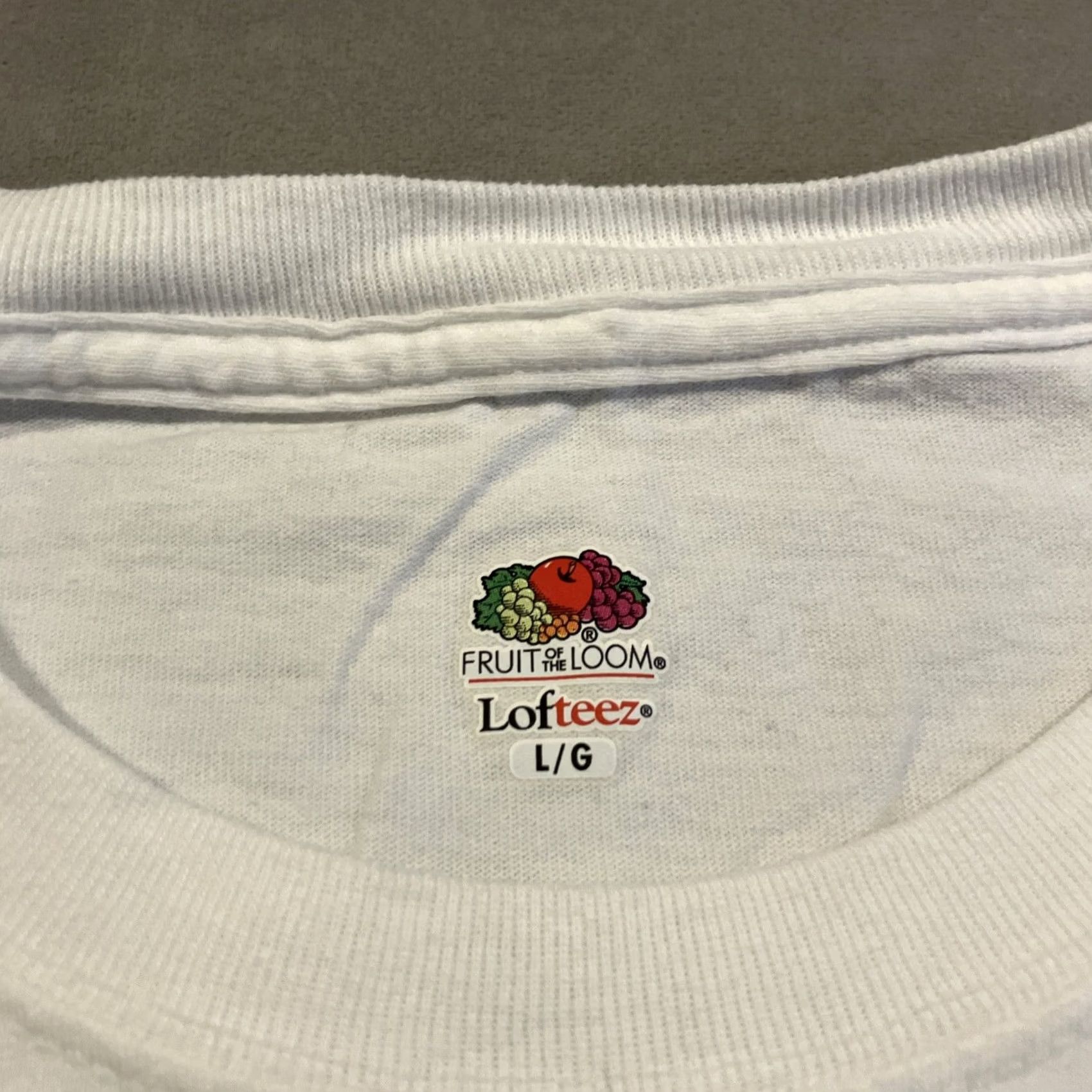 Fruit Of The Loom VINTAGE USTA Billie Jean King Tennis Center I Played At US Open T Shirt L White Mens Size US L / EU 52-54 / 3 - 3 Thumbnail