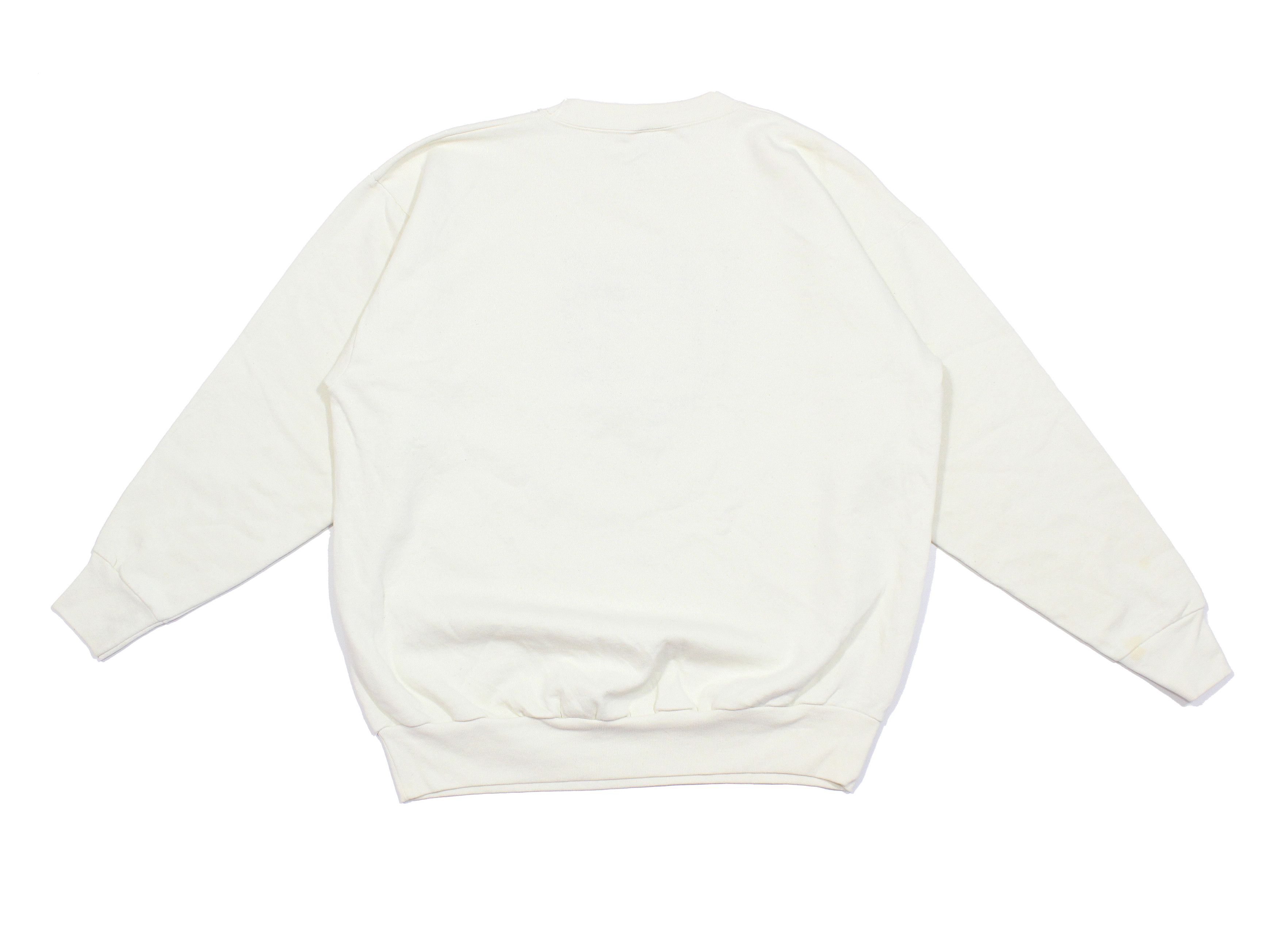 NCAA × Vintage 90S Kansas Jayhawks Big Logo Sweatshirt Made in USA Size US XL / EU 56 / 4 - 2 Thumbnail