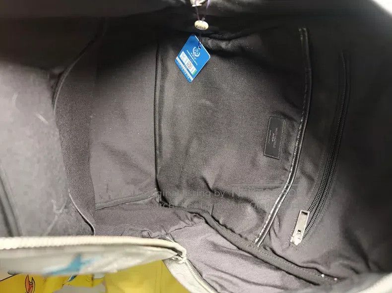 Saint Laurent Paris Saint Laurent Paris Blue Star Leather Backpack Size ONE SIZE - 9 Thumbnail