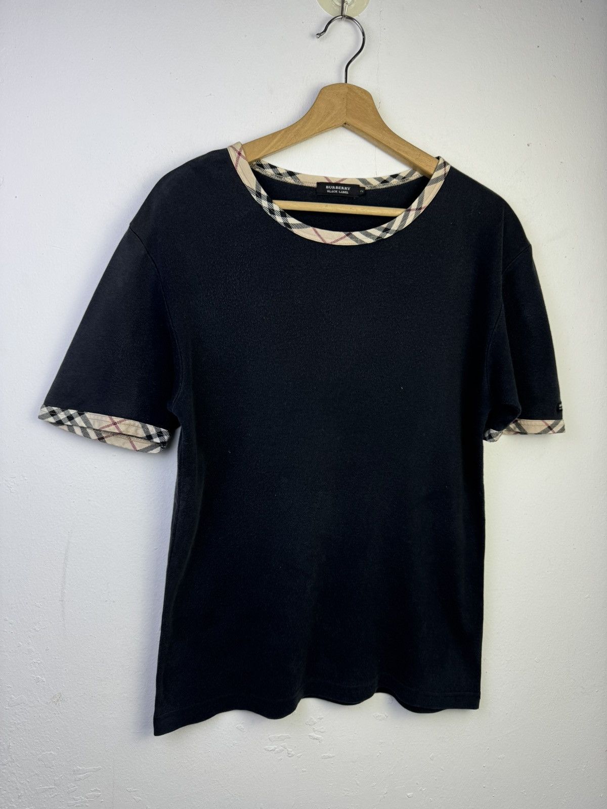 Burberry Burberry Black Label t-shirt nova check trim Size M / US 6-8 / IT 42-44 - 2 Thumbnail