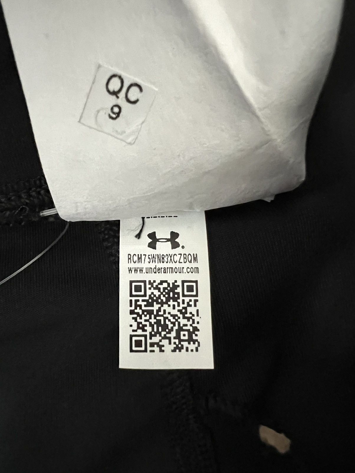 Under Armour Under Armour Men HeatGear Compression Black Running Leggings Size US 34 / EU 50 - 14 Thumbnail