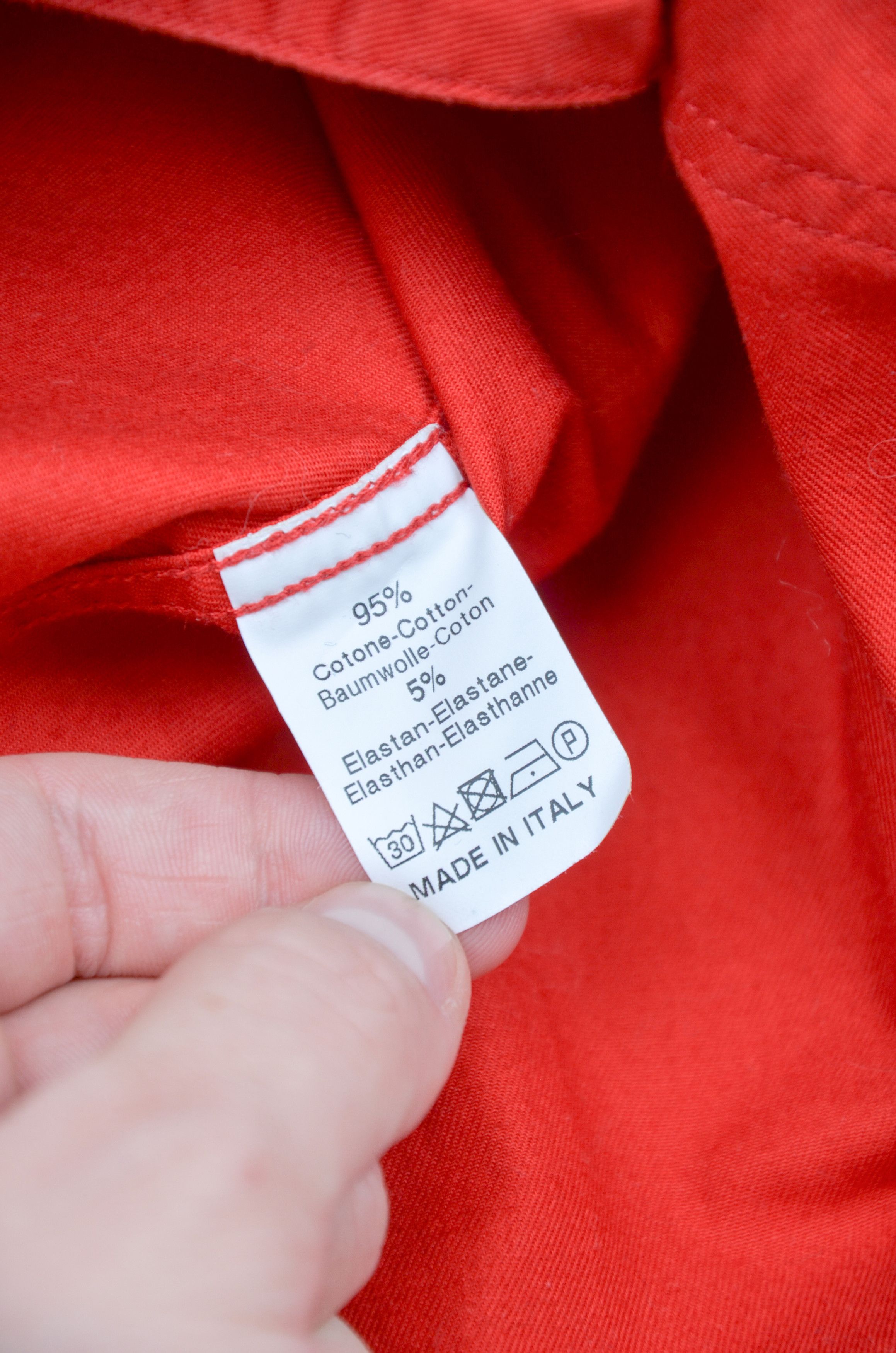Vivienne Westwood VIVIENNE WESTWOOD Anglomania Red Snap Logo Pocket Overshirt Size US M / EU 48-50 / 2 - 12 Thumbnail