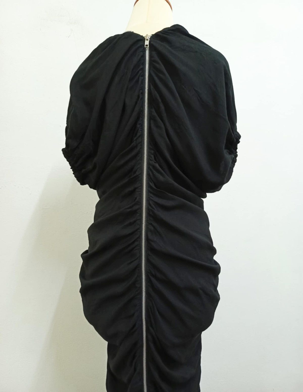 Limi Feu 🔥LIMI FEU RAYON&SILK BLACK ZIPPER MAXI DRESS Size S / US 4 / IT 40 - 7 Thumbnail