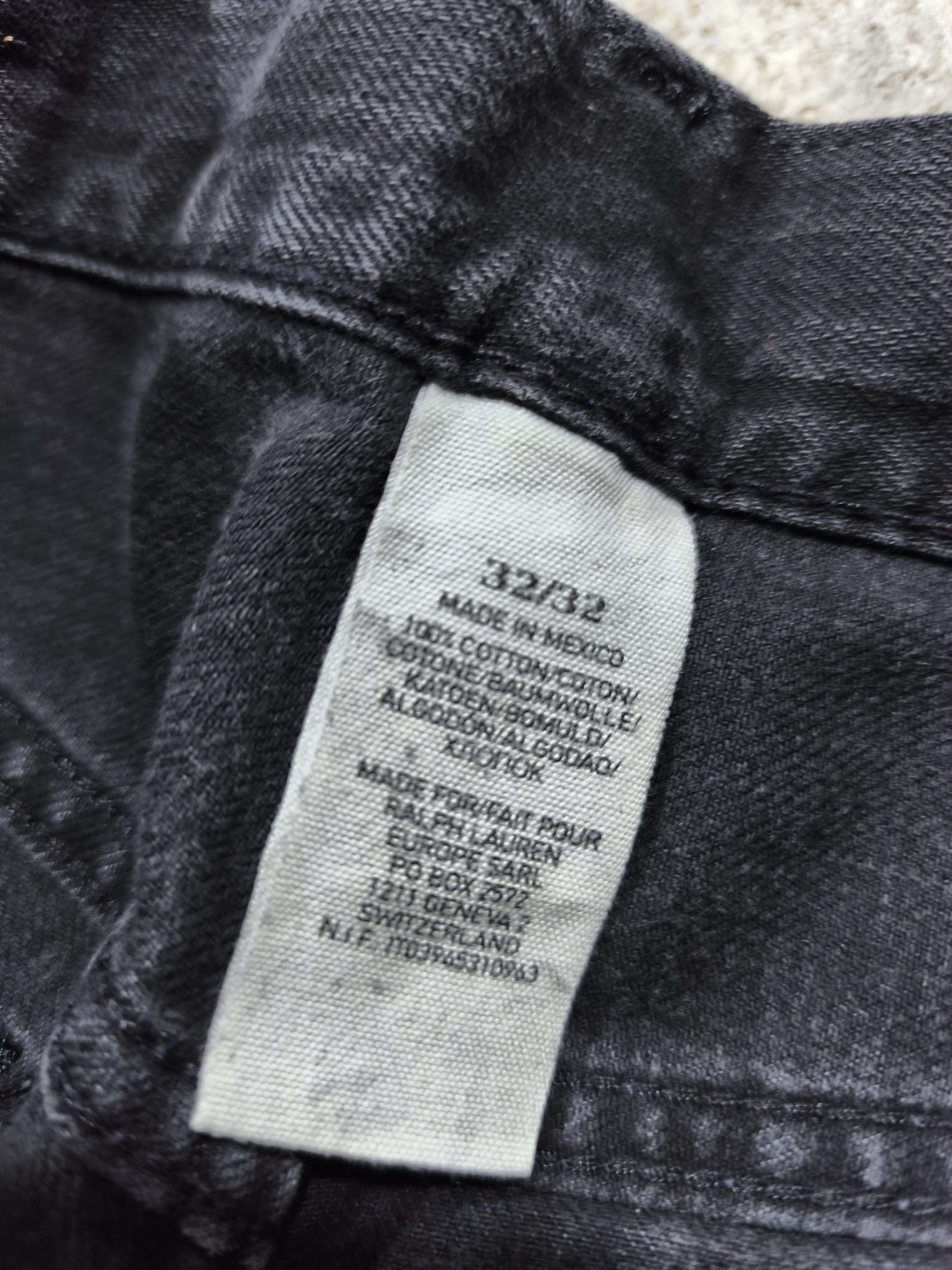 Denim & Supply Ralph Lauren Archival Slim Fit Denim Supply RL Black Faded Jeans Size US 32 / EU 48 - 8 Thumbnail