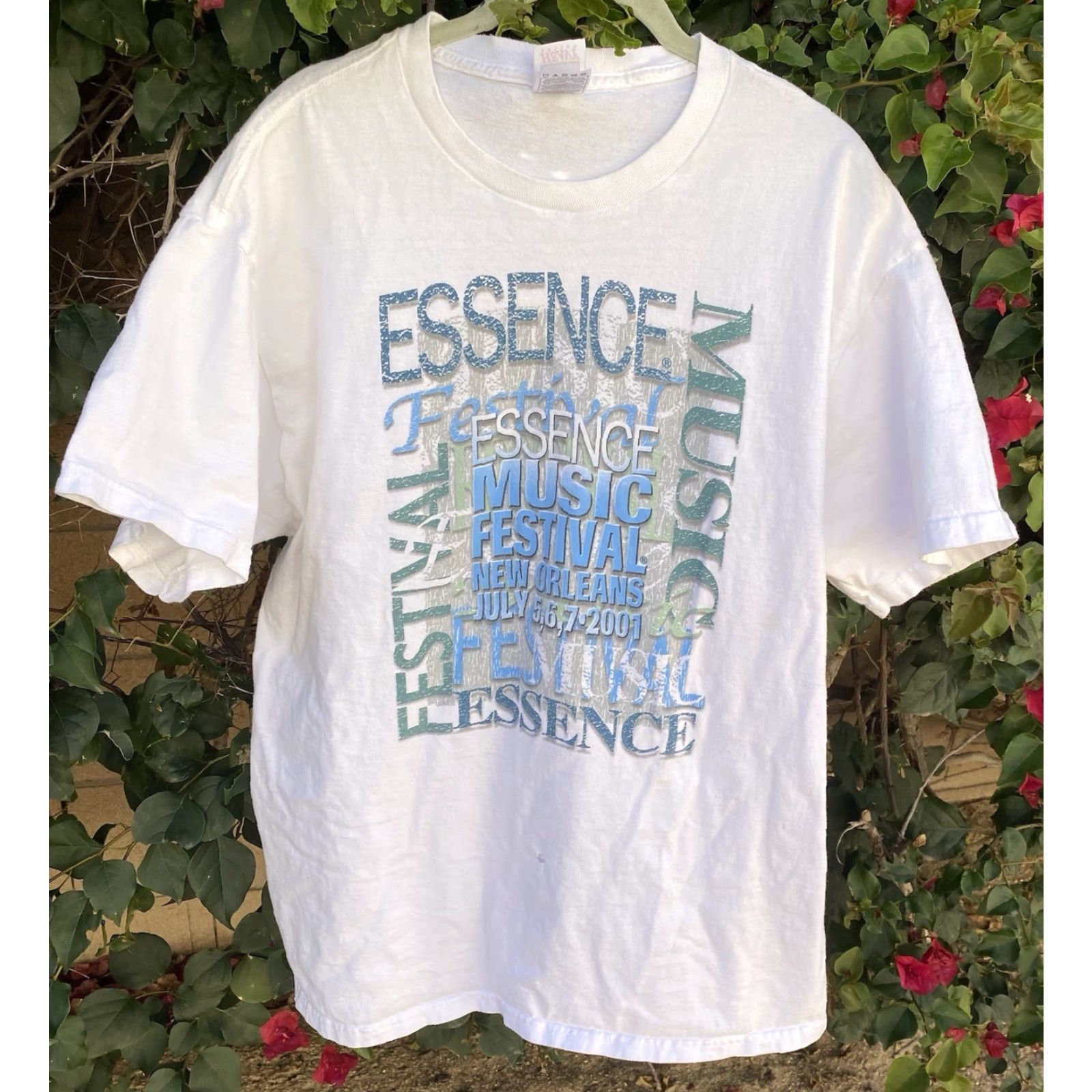 Fruit Of The Loom VINTAGE Essence Music Festival T-Shirt New Orleans Erykah Badu Destiny’s Child XS? XL Size US XL / EU 56 / 4 - 3 Thumbnail