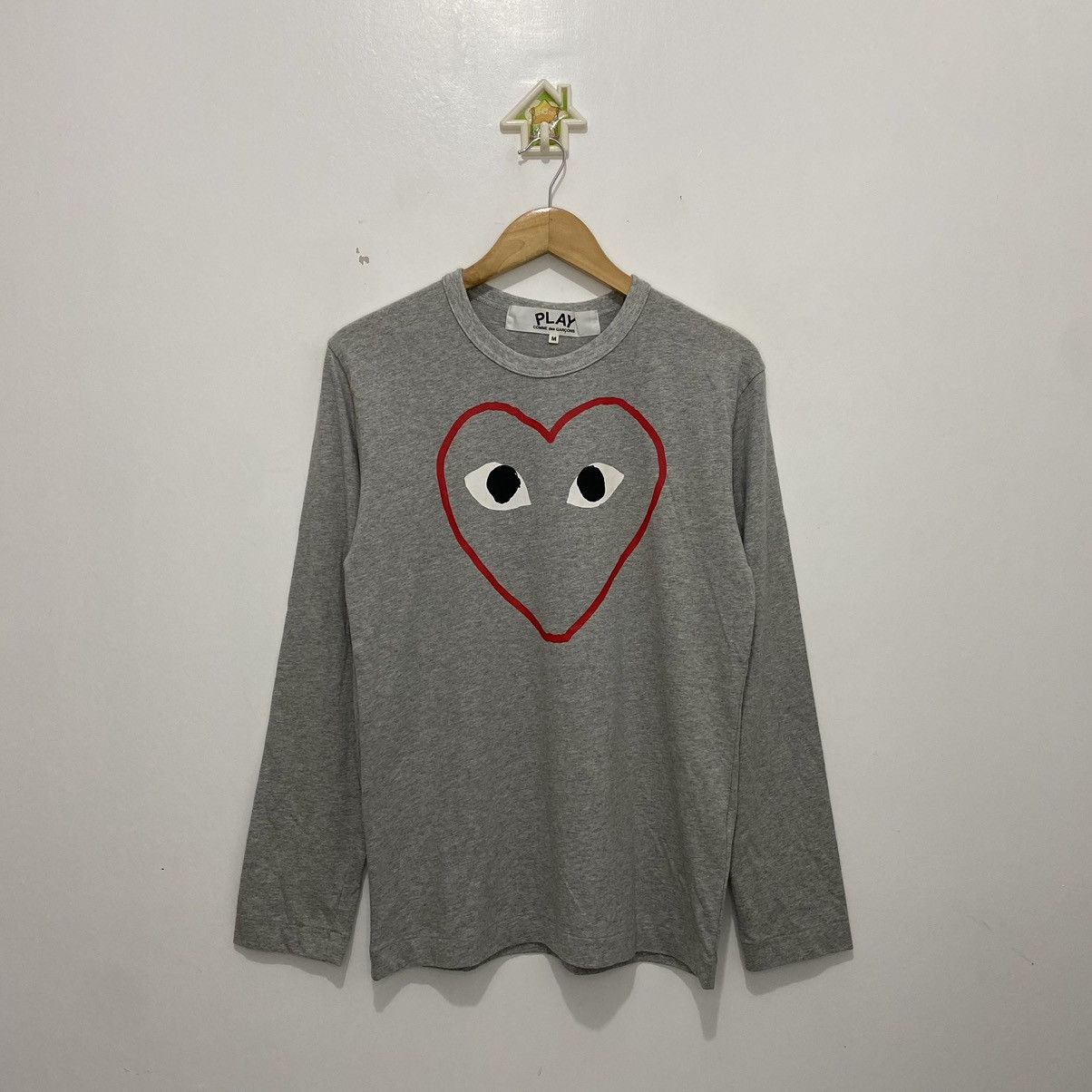 Comme des Garcons Comme des Garçons Play Long Sleeves Tee Size US M / EU 48-50 / 2 - 1 Thumbnail
