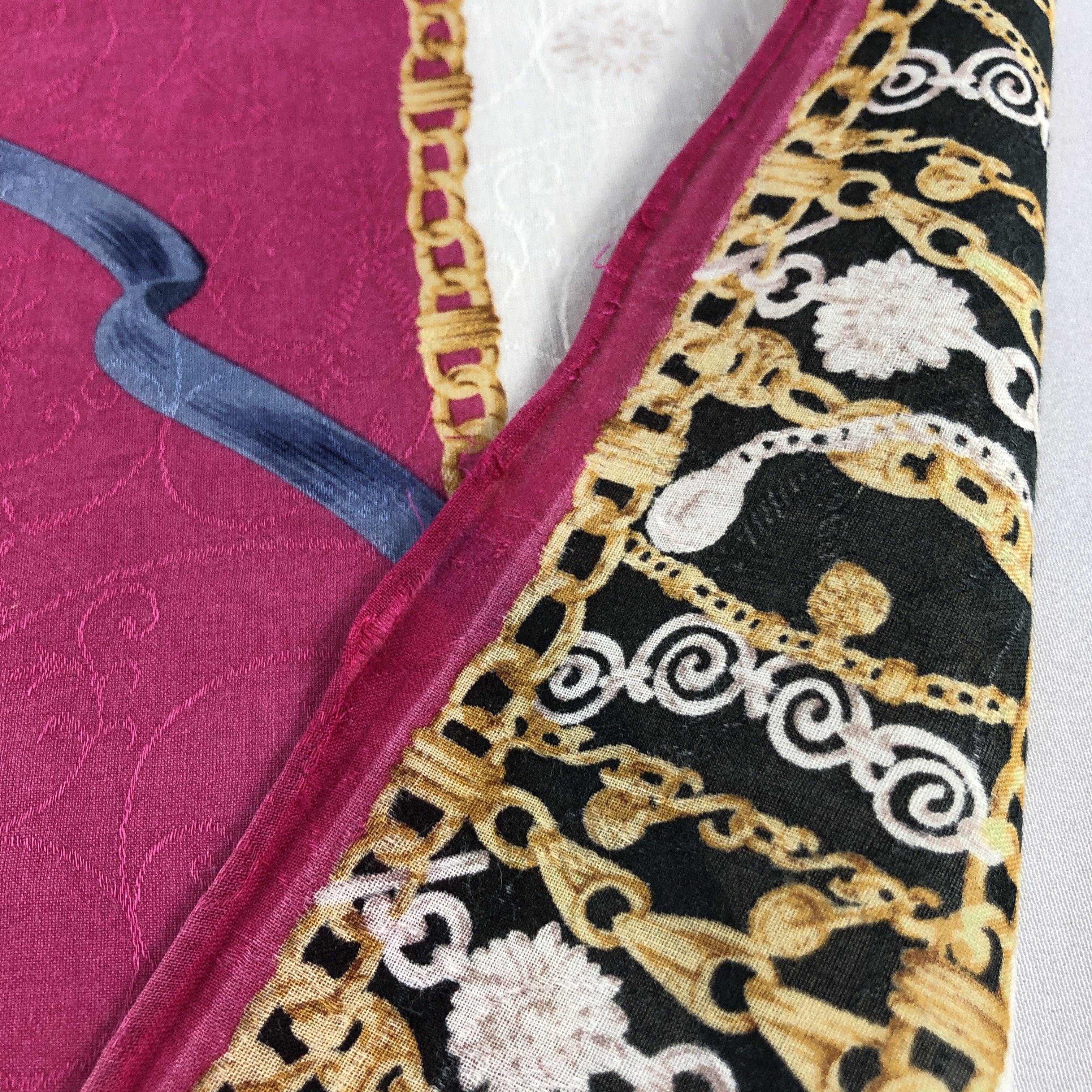 Celine × Vintage Celine Handkerchief Neckerchief Bandana H2578 Size ONE SIZE - 5 Thumbnail