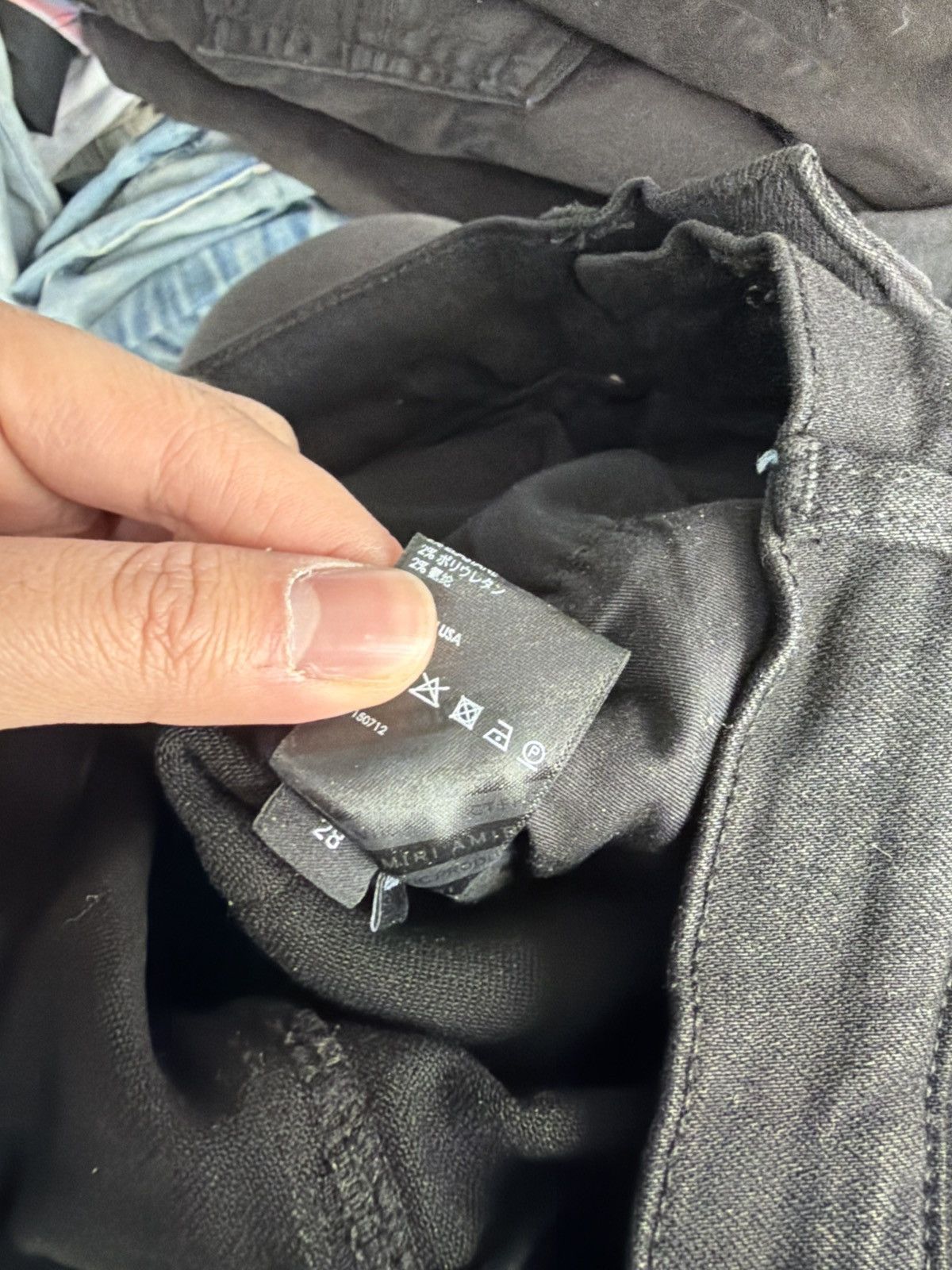 Amiri Amiri MX1 Blue Patch Size US 28 / EU 44 - 6 Thumbnail