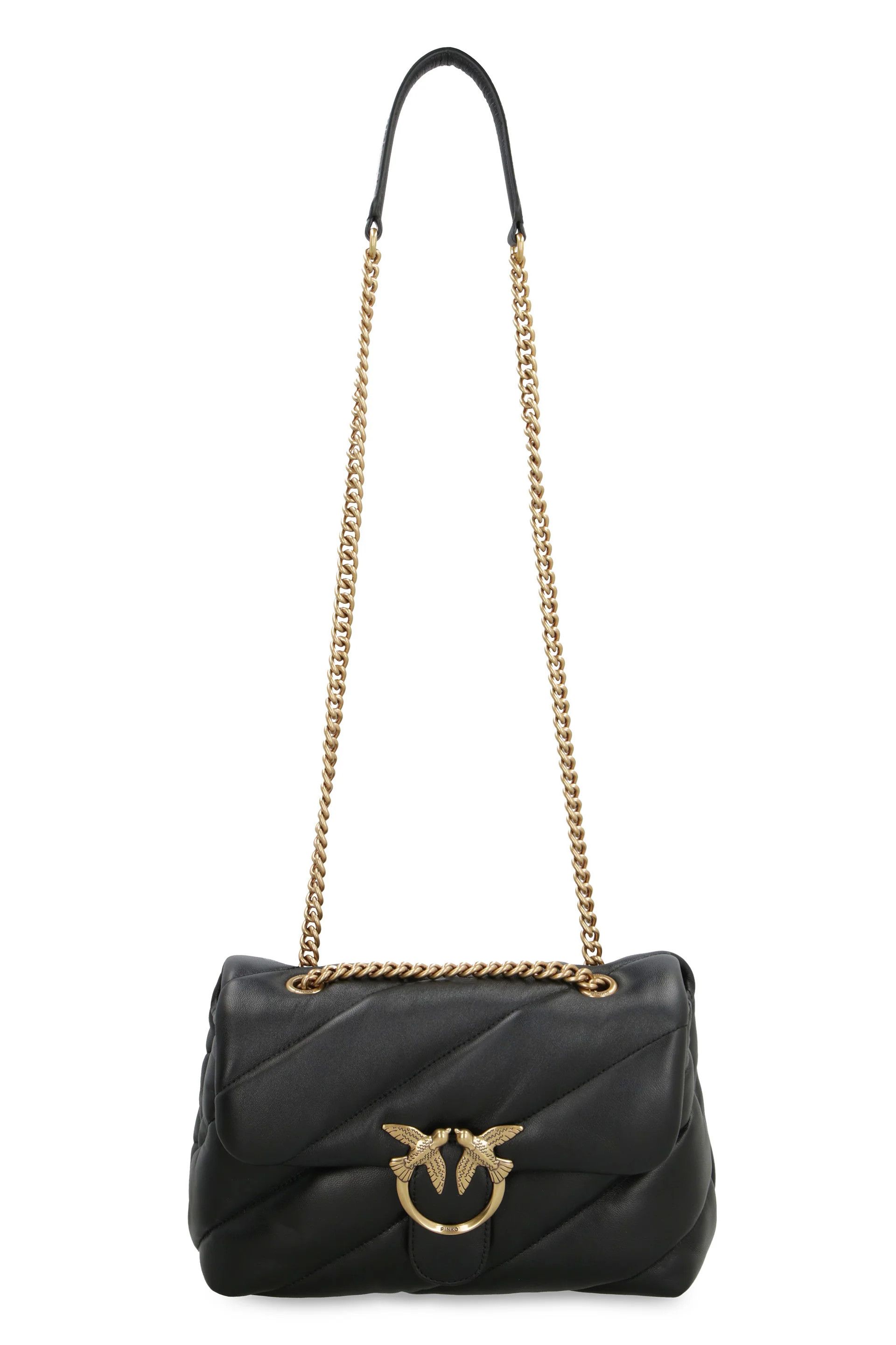 Pinko o1s22i1n0824 Size: OS / Mini Puff Maxi Quilt Bag in Black Size ONE SIZE - 4 Thumbnail
