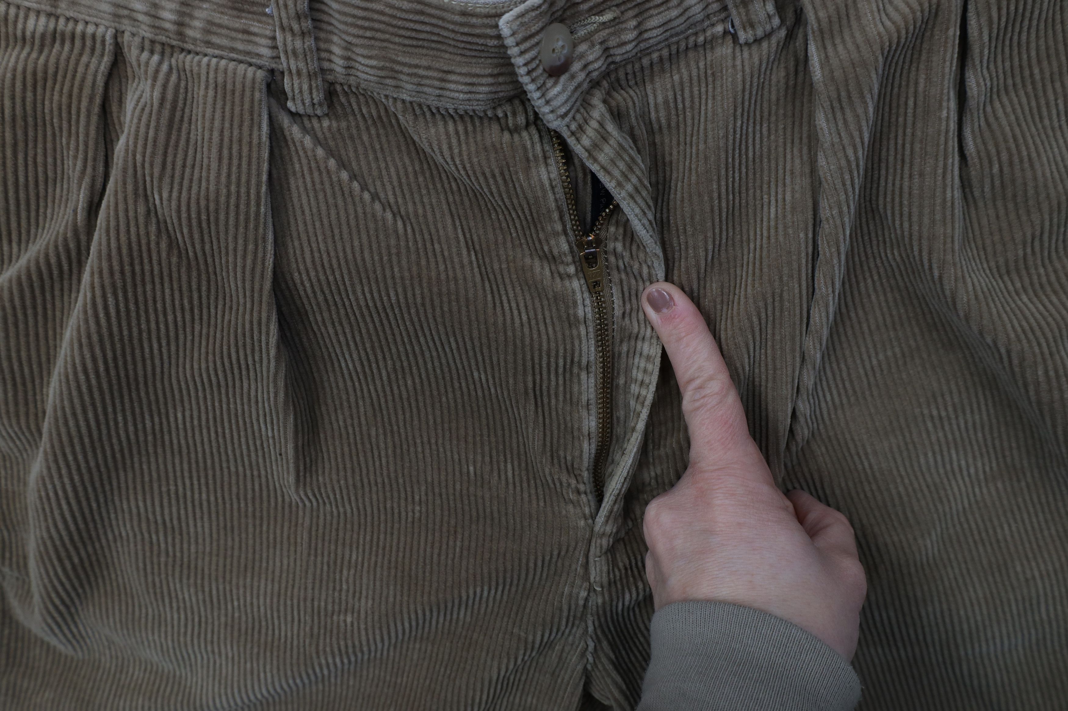 Ralph Lauren Vintage 90s Ralph Lauren Wide Leg Corduroy Chino Pants Size US 32 / EU 48 - 7 Thumbnail