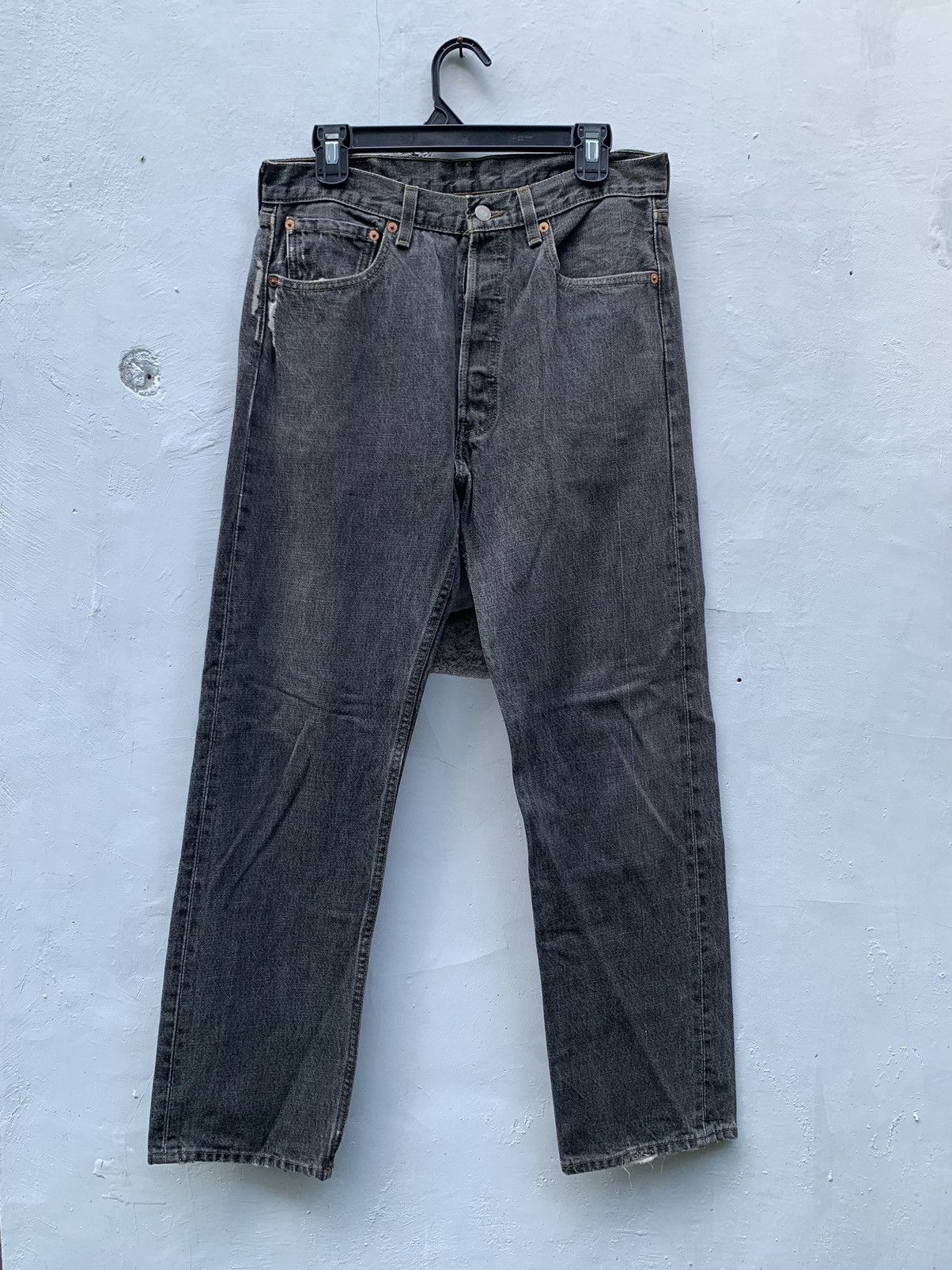 Levi's Made & Crafted Vintage Levi’s 501 ripped jeans Size US 32 / EU 48 - 1 Thumbnail