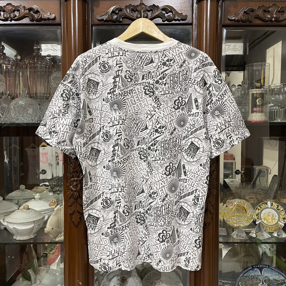 Element Very rare element skateboard all over print logo tee Size US L / EU 52-54 / 3 - 3 Thumbnail