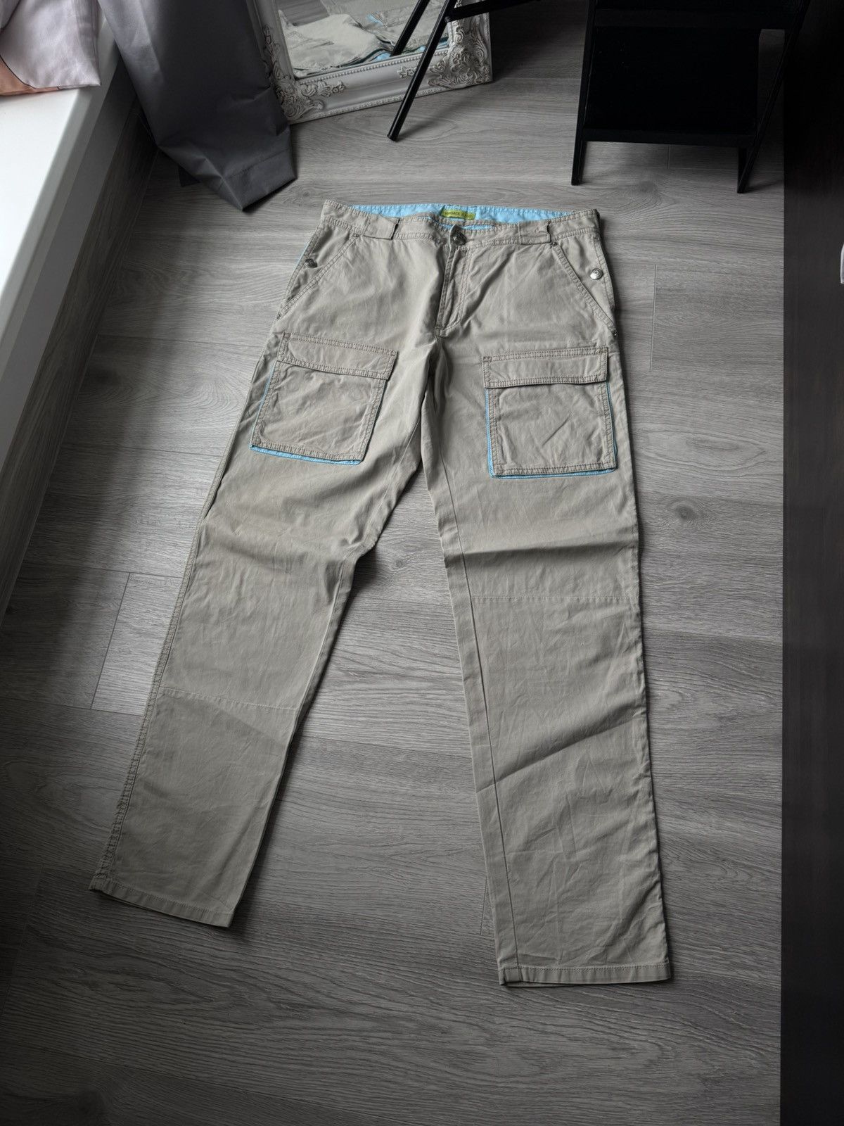 パンツ VERSACE JEANS COUTURE Bondage Pants Versace Jeans Couture Versace jeans Bondage Strap Cargo Pants