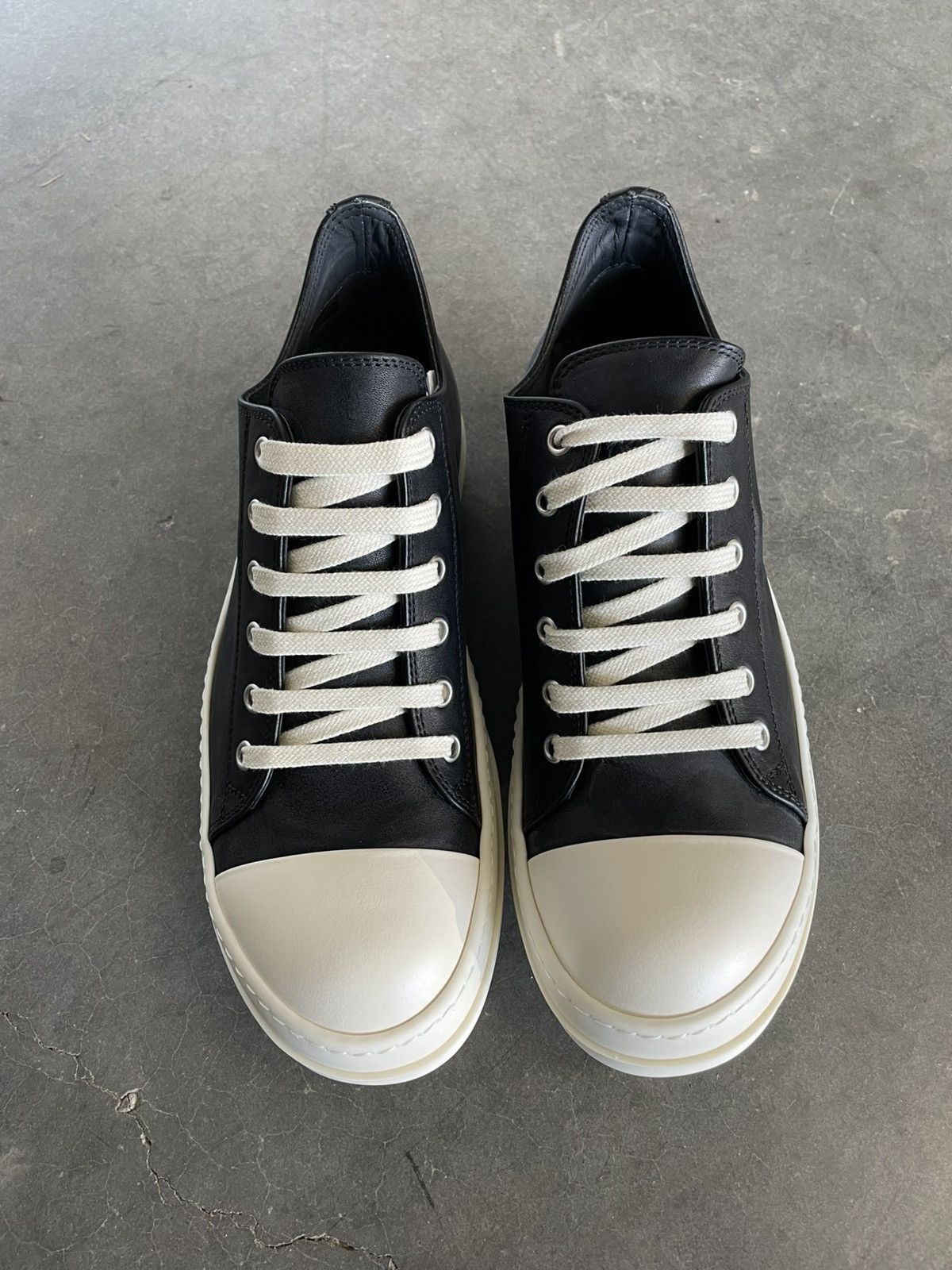 Rick Owens Rick Owen Ramones Low Size US 6 / EU 39 - 2 Thumbnail