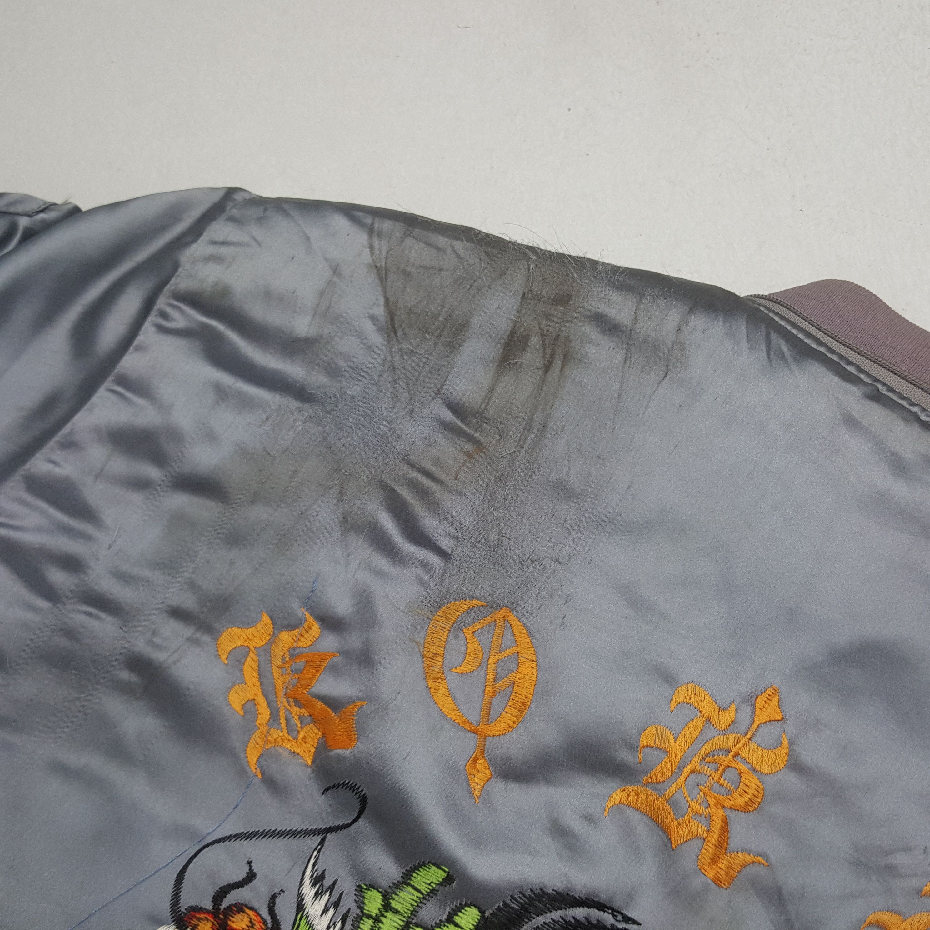 Designer Vintage Chris Team Spirit 89 Embroidered Bomber Jacket Size US M / EU 48-50 / 2 - 12 Thumbnail