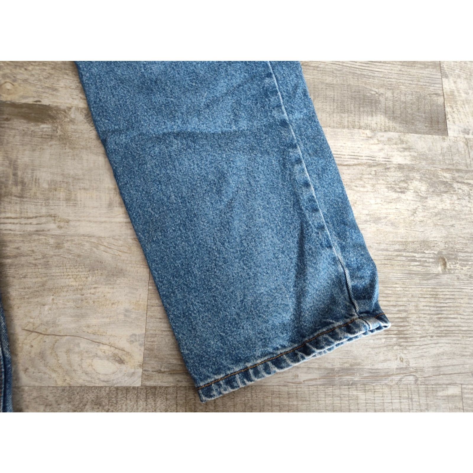 Levi's Levi's Signature Jeans Mens Relaxed Fit 36x34 Blue Denim Straight Pants Retro Hipster Size US 36 / EU 52 - 3 Thumbnail